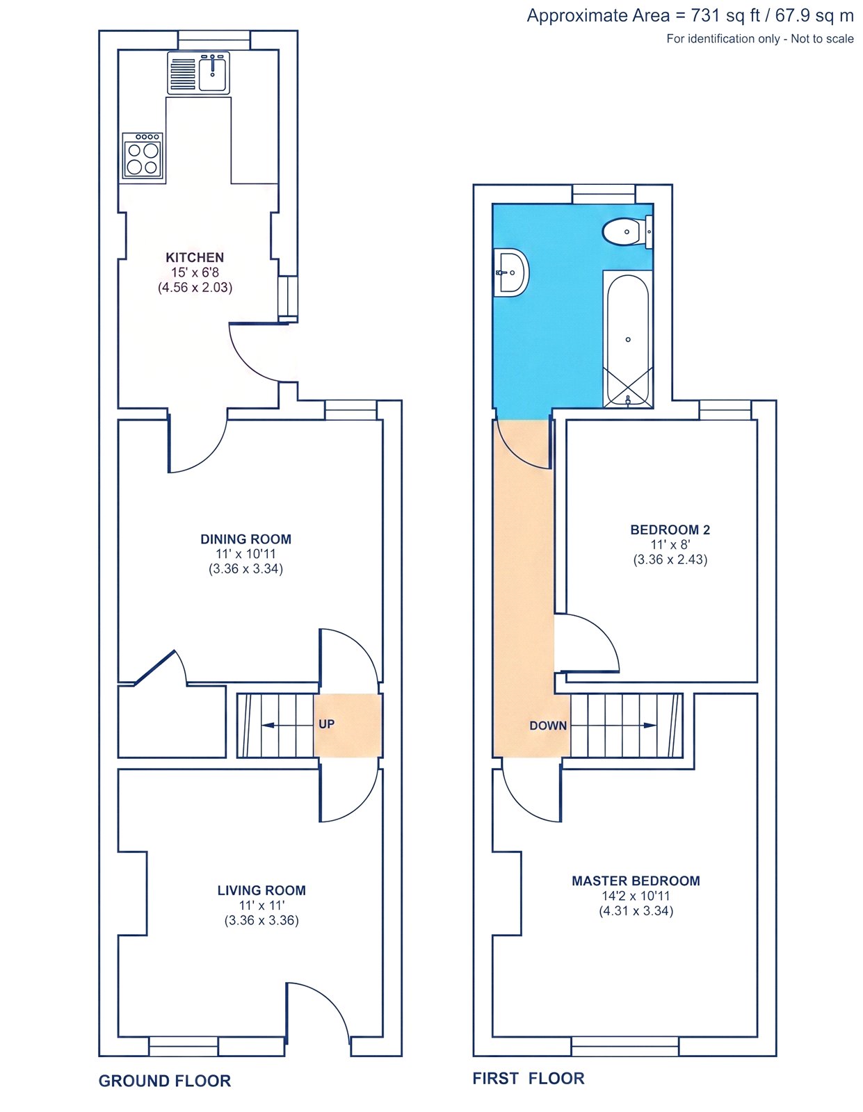 74, Wescott Road, Berkshire floorplan
