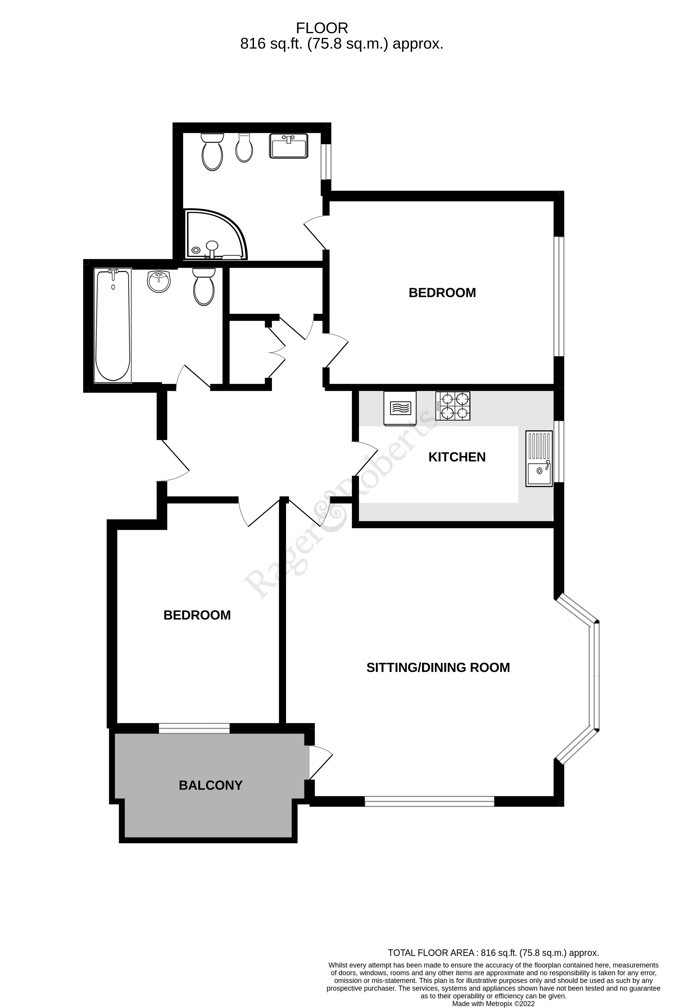 Granville Road, Lower Meads, Eastbourne BN20, 2 bedroom flat for sale
