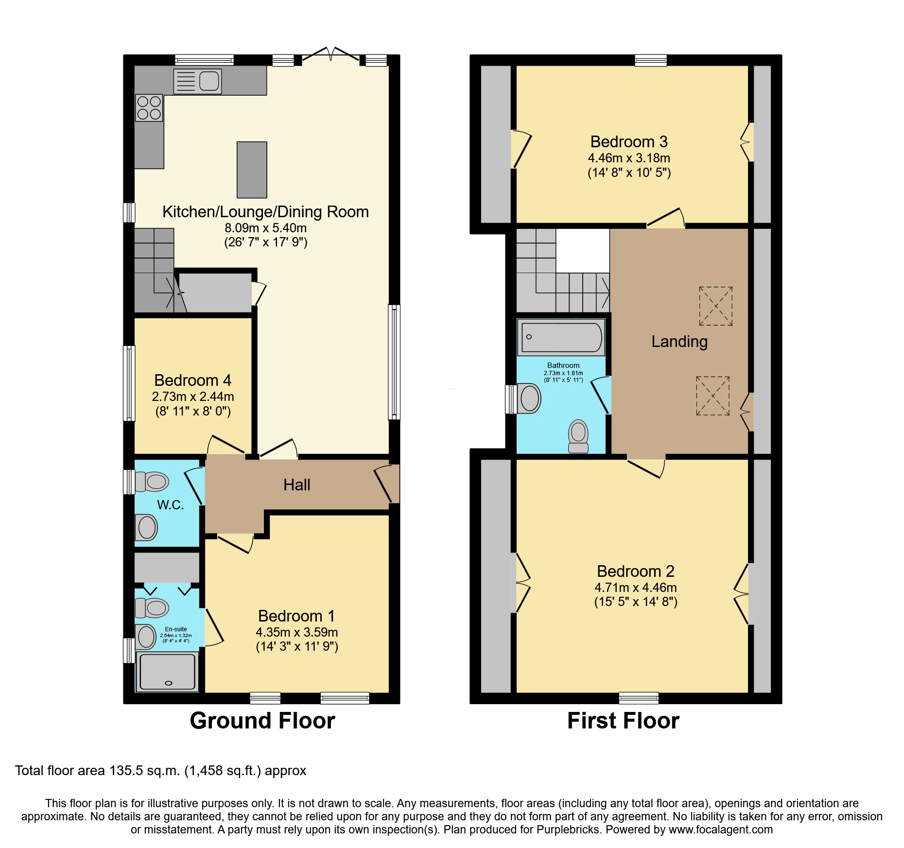 21, Ferry Road, Hockley floorplan
