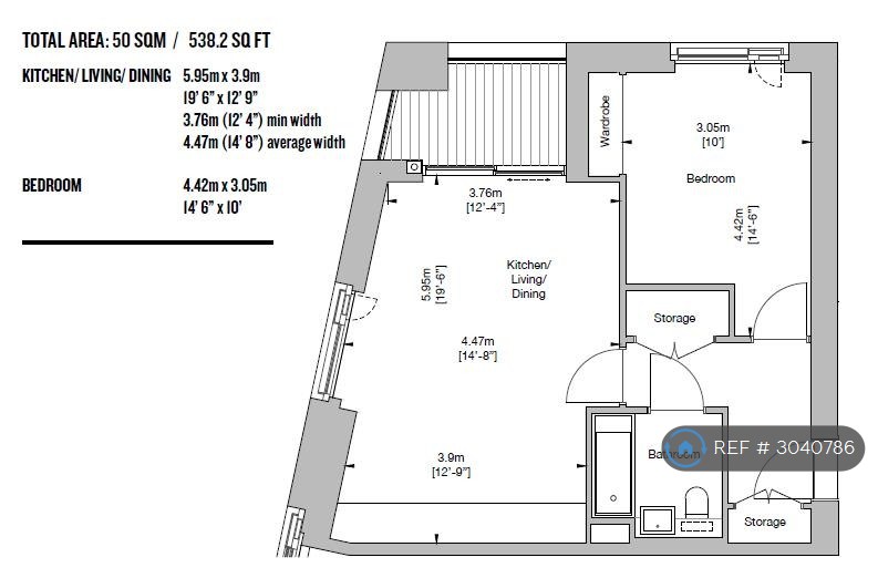 River Mill One, Station Road, London floorplan