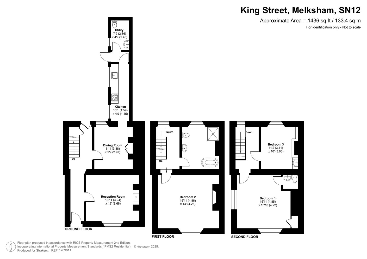 13, King Street, Melksham floorplan