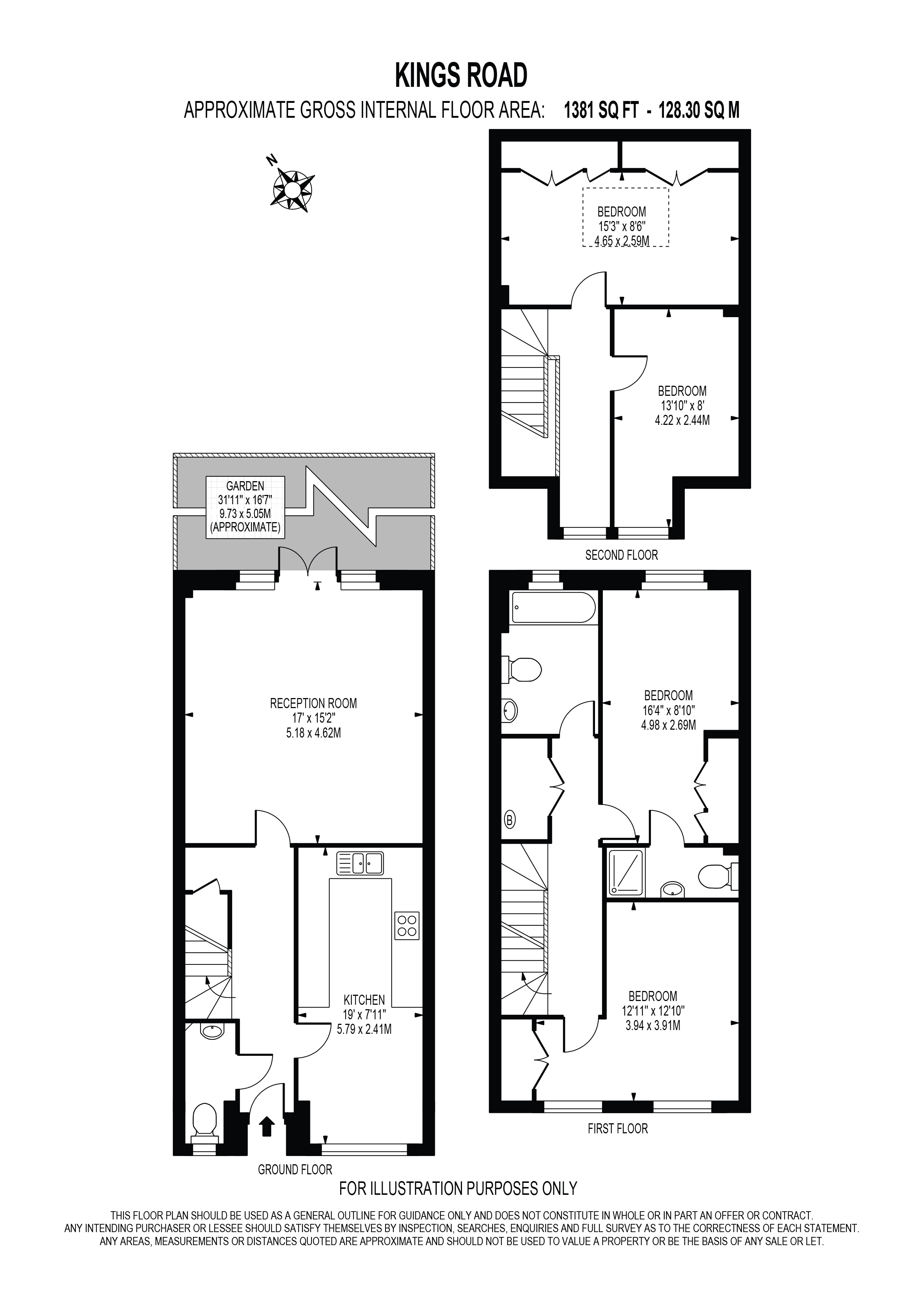Kings Road, London floorplan