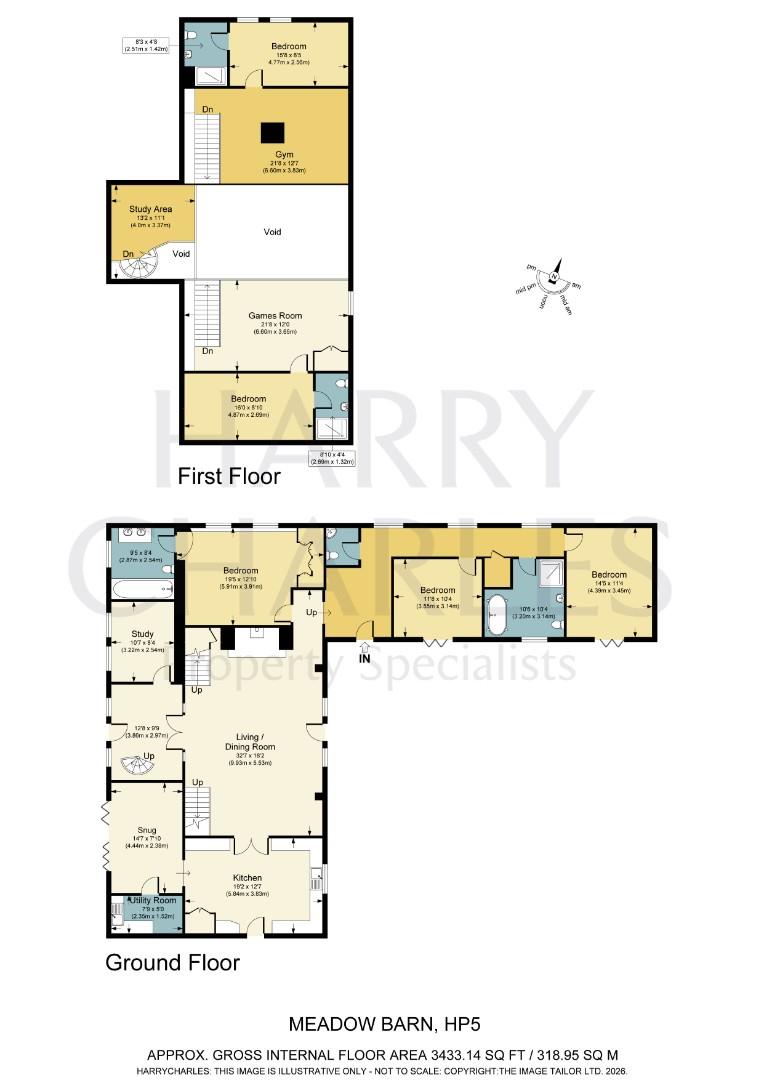 Meadow Barn, Chesham Road, Bellingdon floorplan