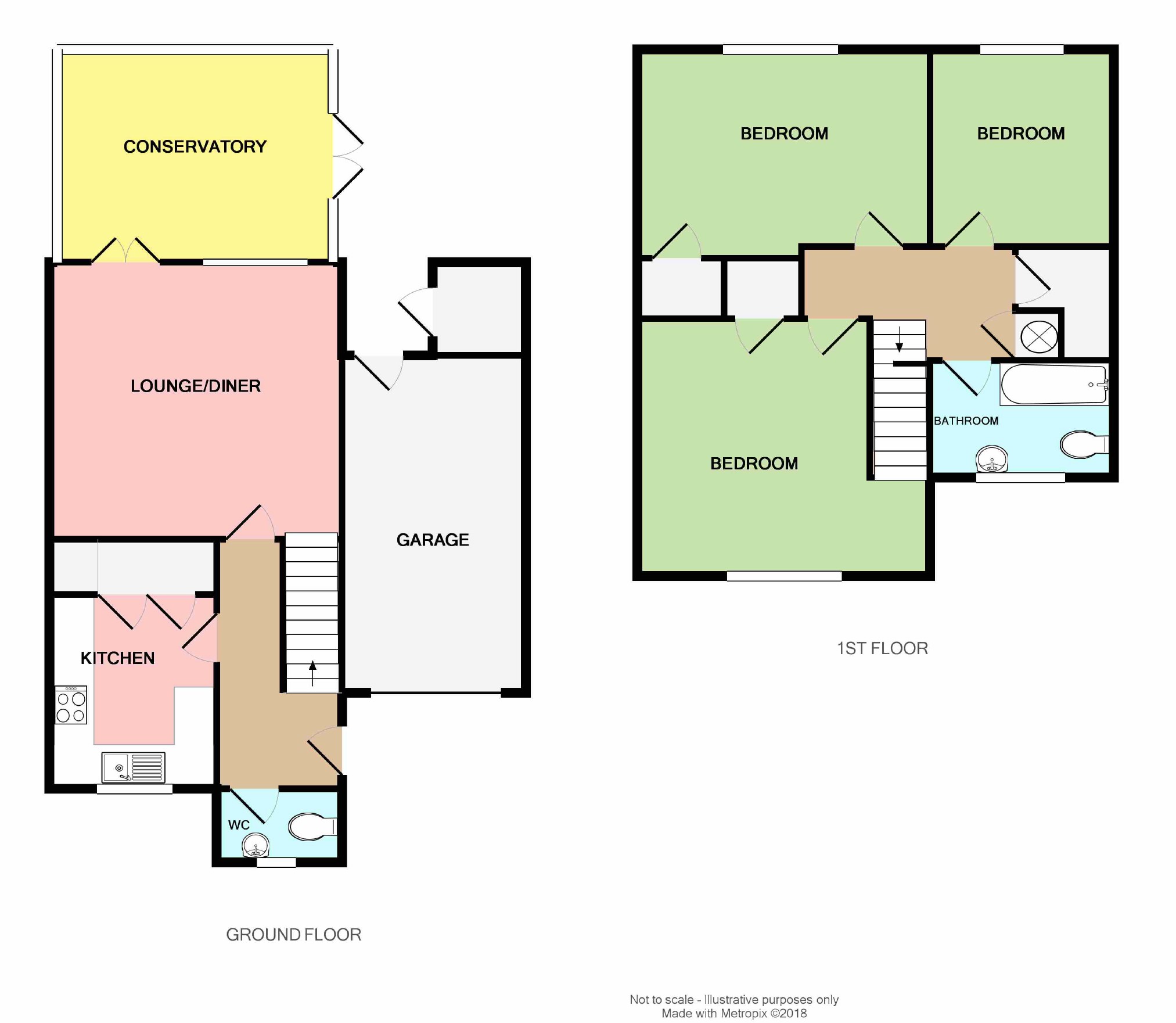 3 Bedrooms Terraced house for sale in Wallasea Gardens, Chelmsford, Springfield CM1