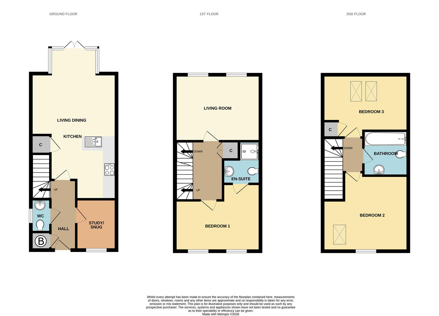 8, Whitebeam Lea, Beverley floorplan