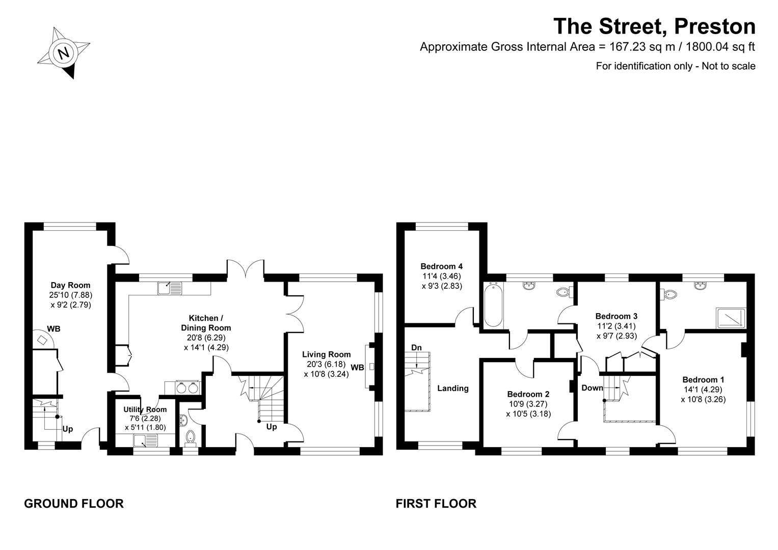 The Street, Preston floorplan