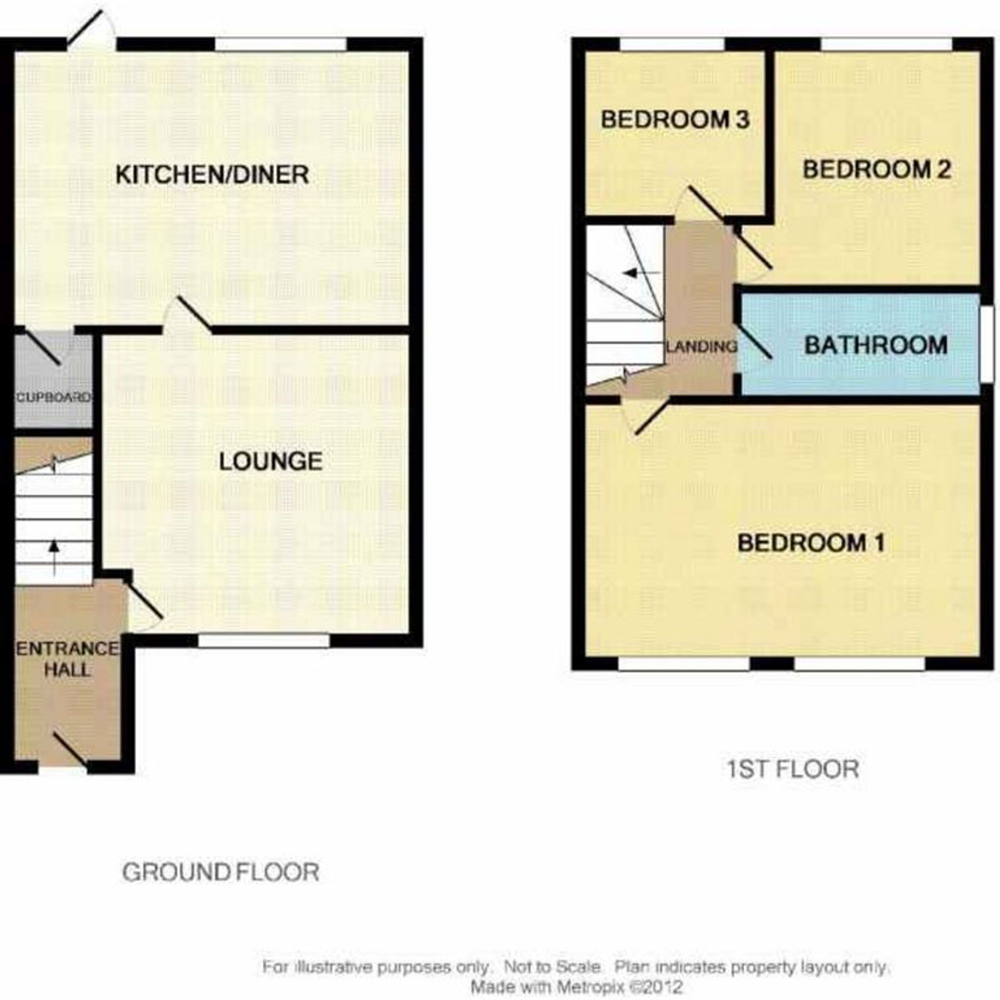44 Cedar Drive, Ibstock floorplan