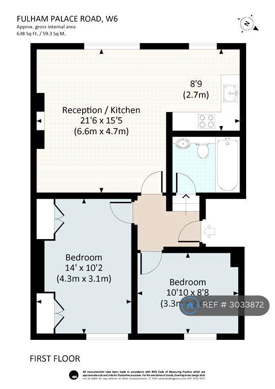 Fulham Palace Road, London floorplan
