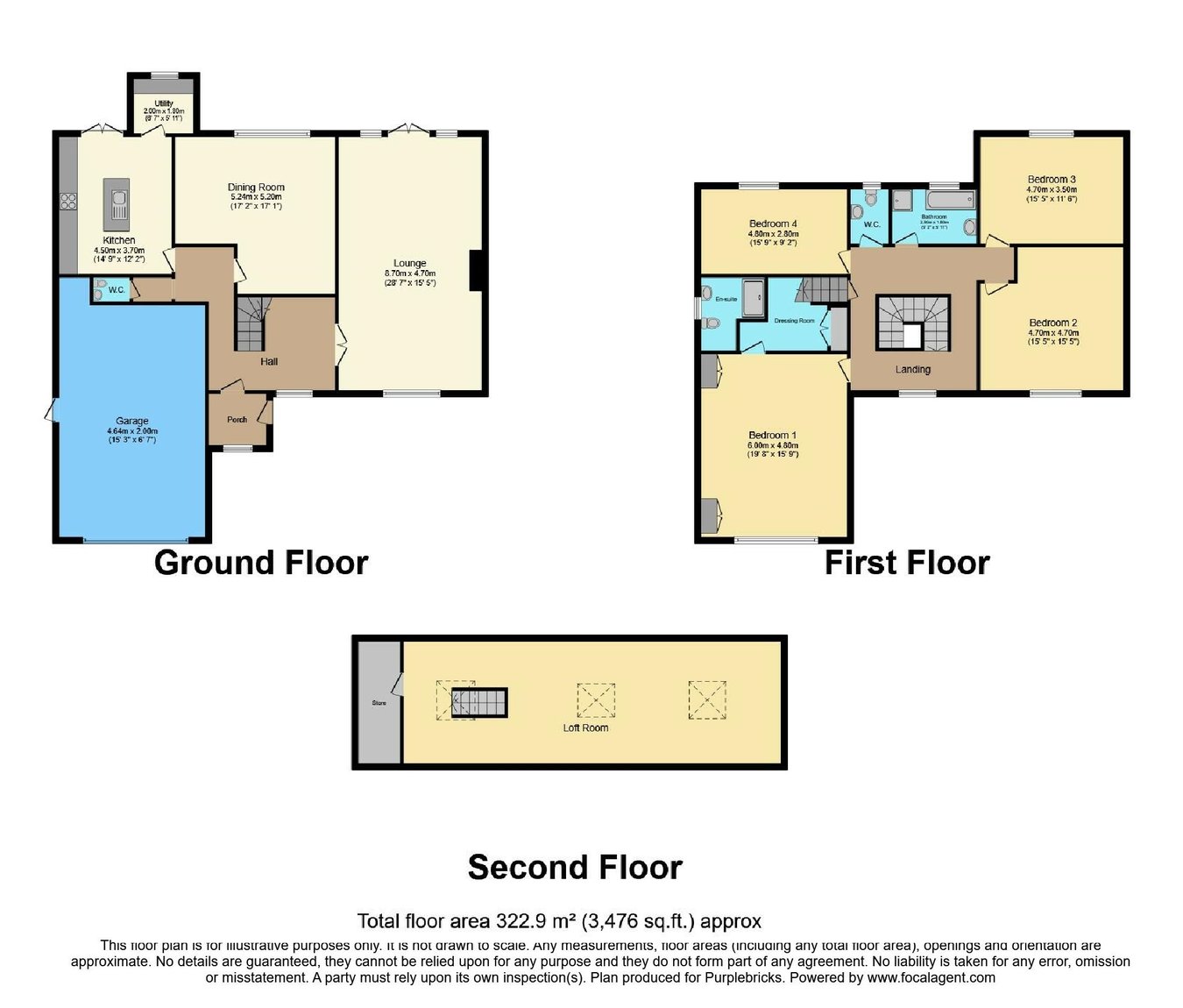 Roundhill Lodge, Roundhill Road, Rossendale floorplan