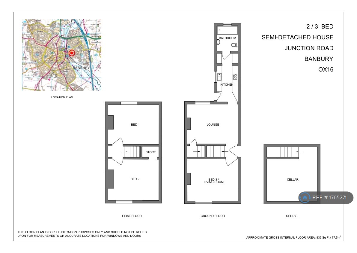 Junction Road, Banbury floorplan