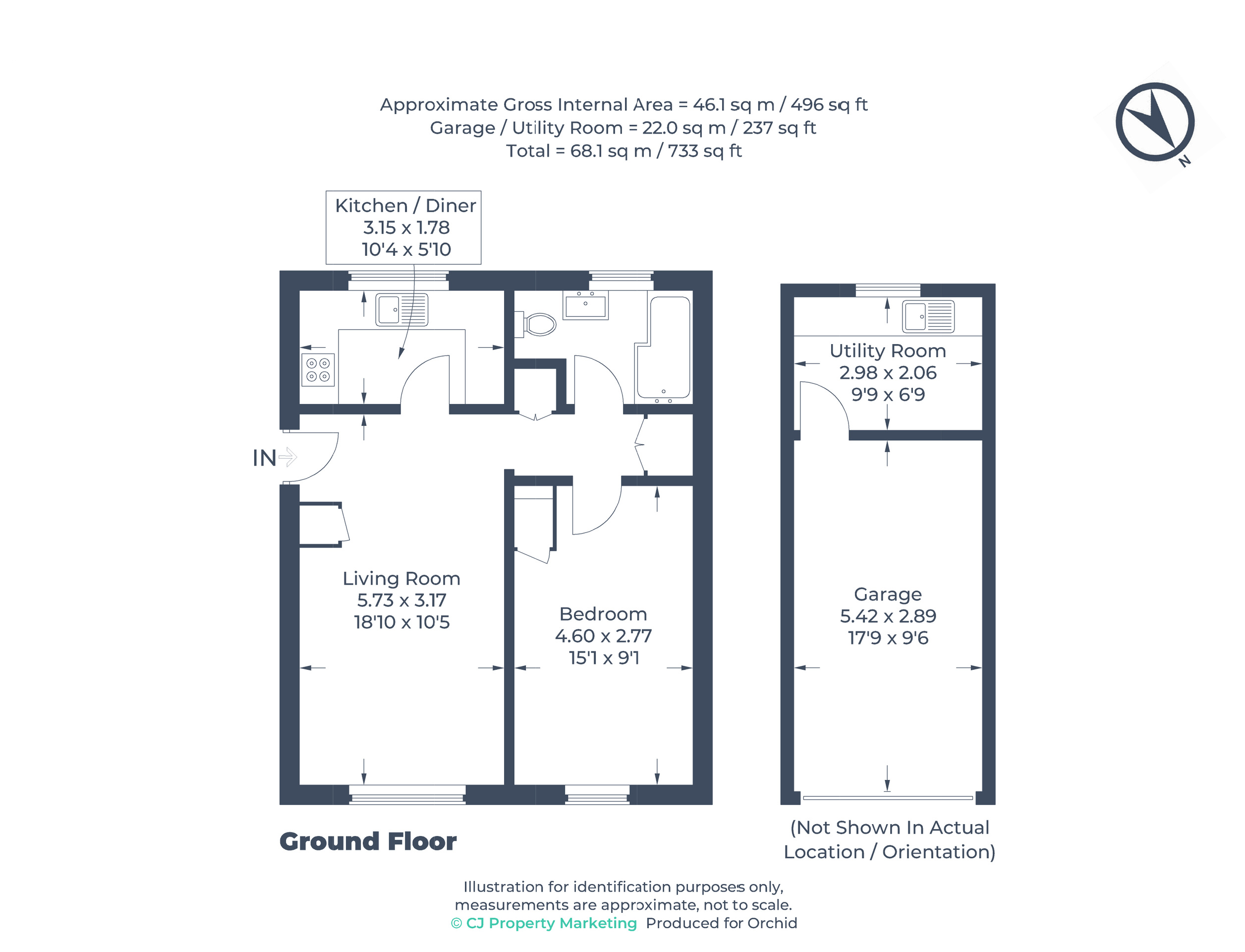 5 White Hill Court, Berkhamsted floorplan