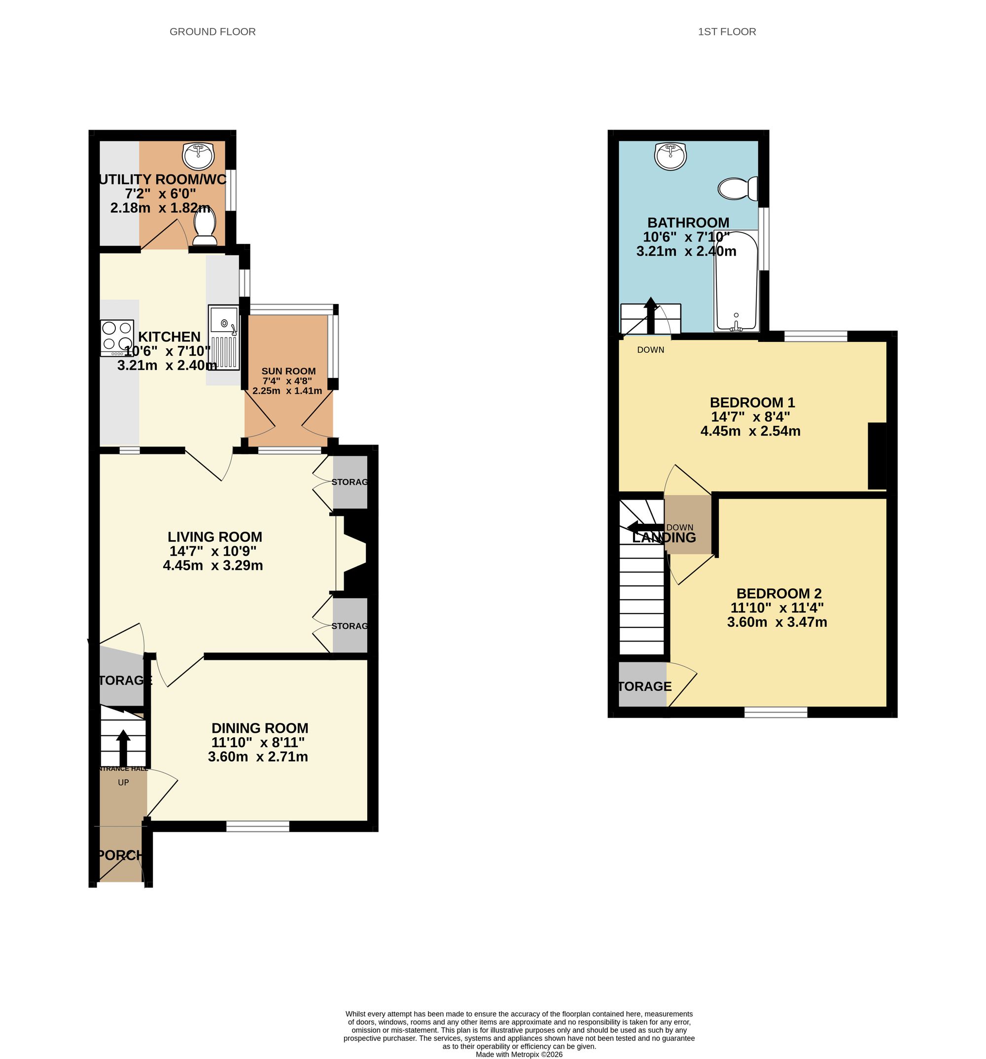 95 East Street, Okehampton floorplan
