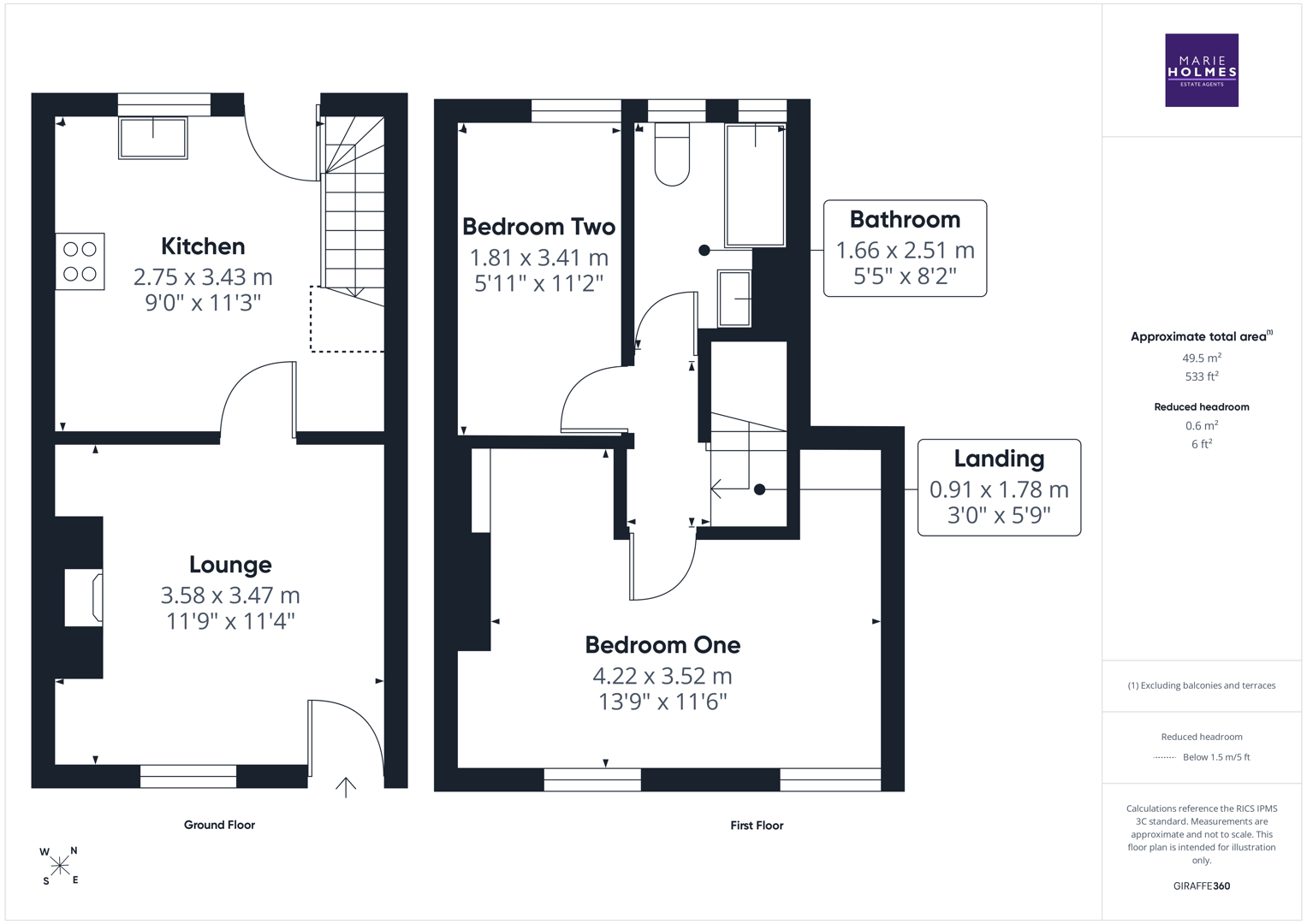 6, Clifton Street, Preston floorplan