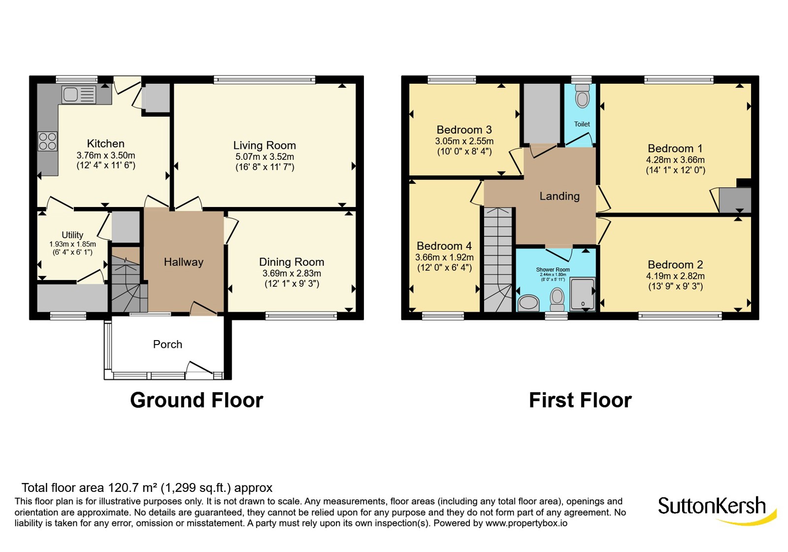 10, Colton Road, Merseyside floorplan