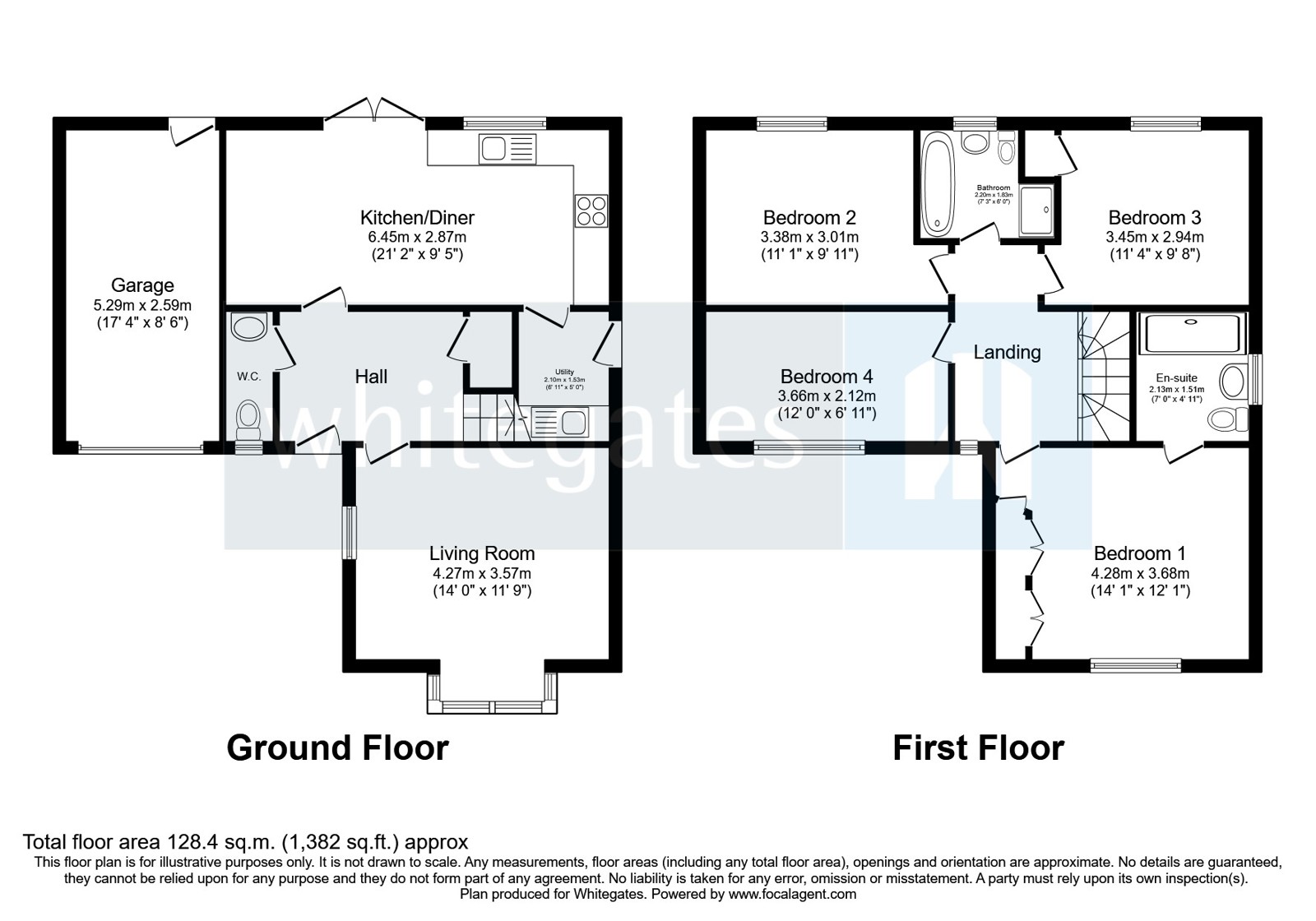 3, Bebbington Way, Nantwich floorplan