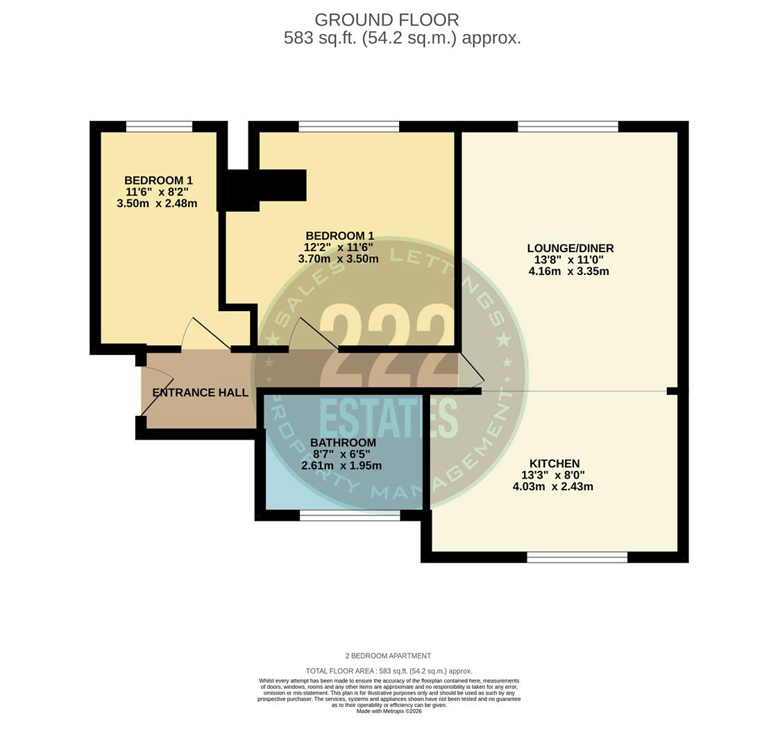 15, Chapelside Close, Great Sankey floorplan