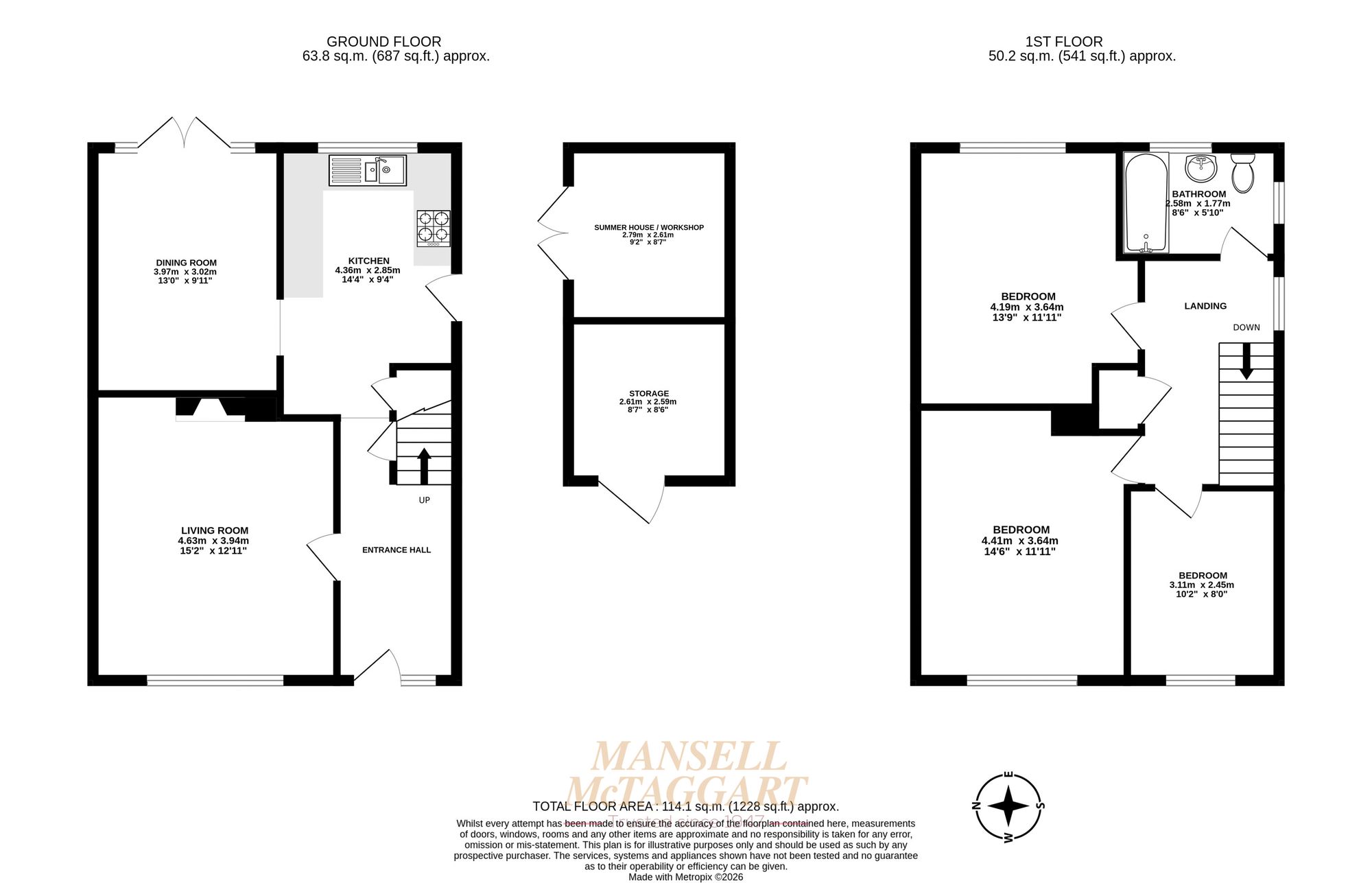 11 Bridgelands, Crawley floorplan