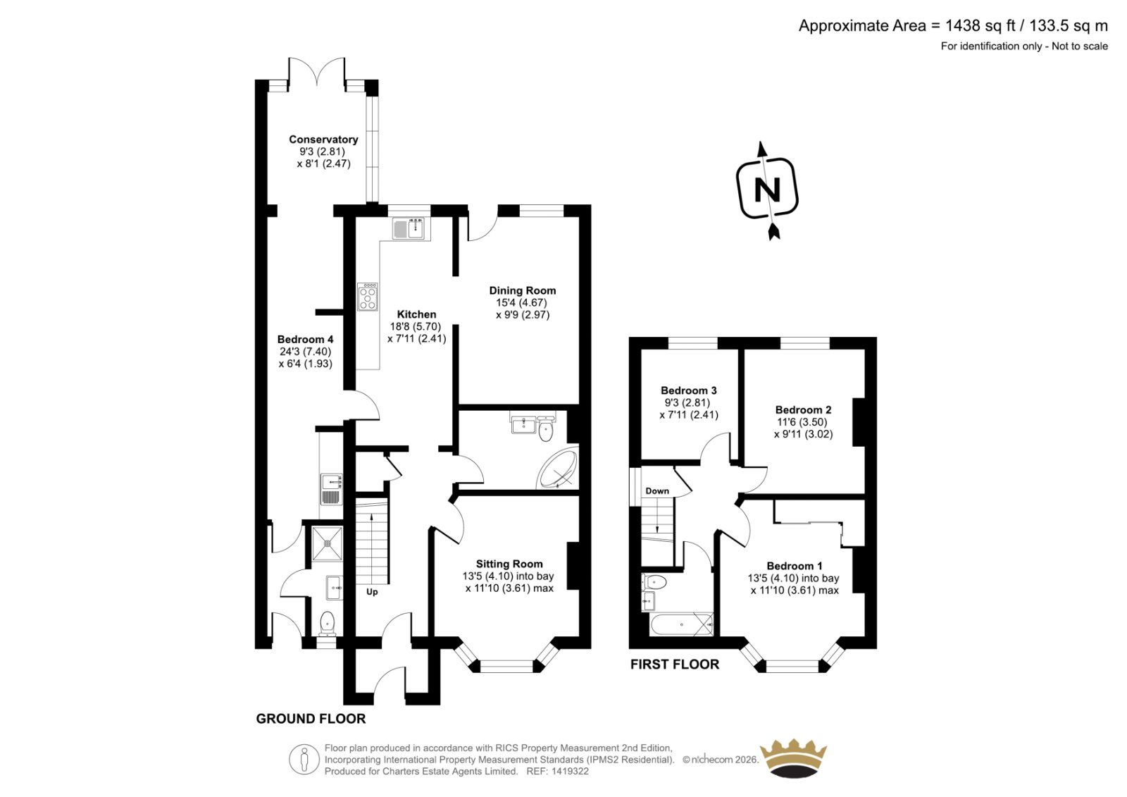 429, Romsey Road, Southampton floorplan