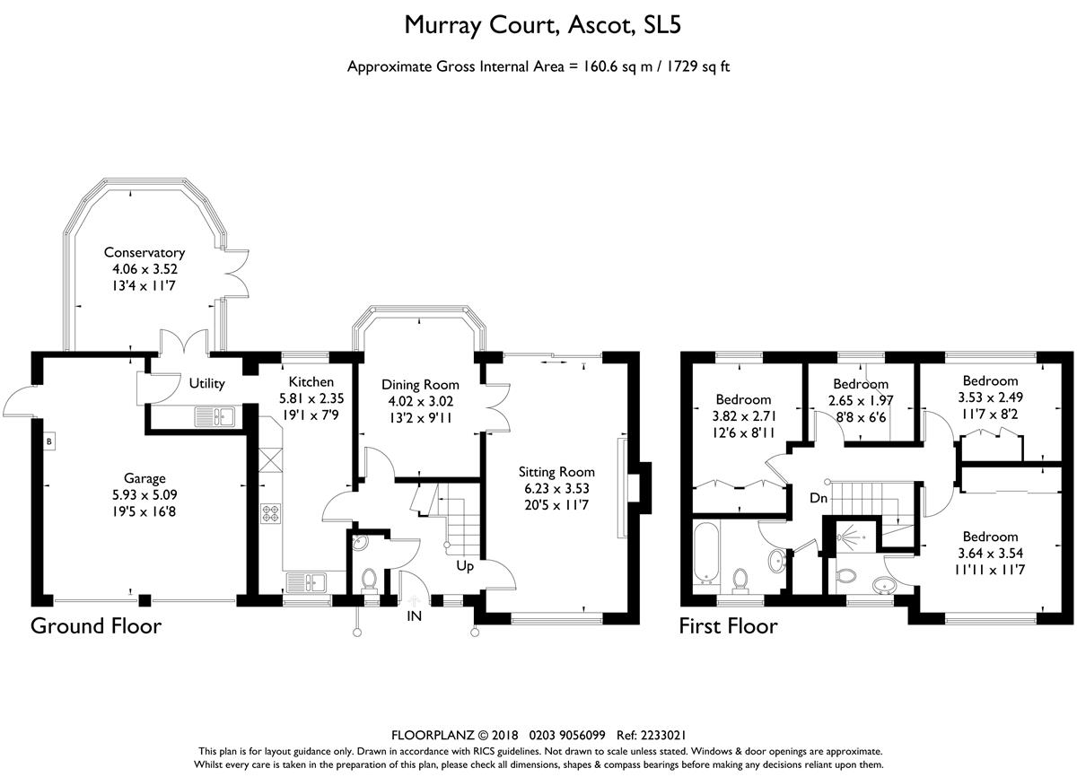 4 Bedrooms Detached house for sale in Murray Court, Ascot SL5