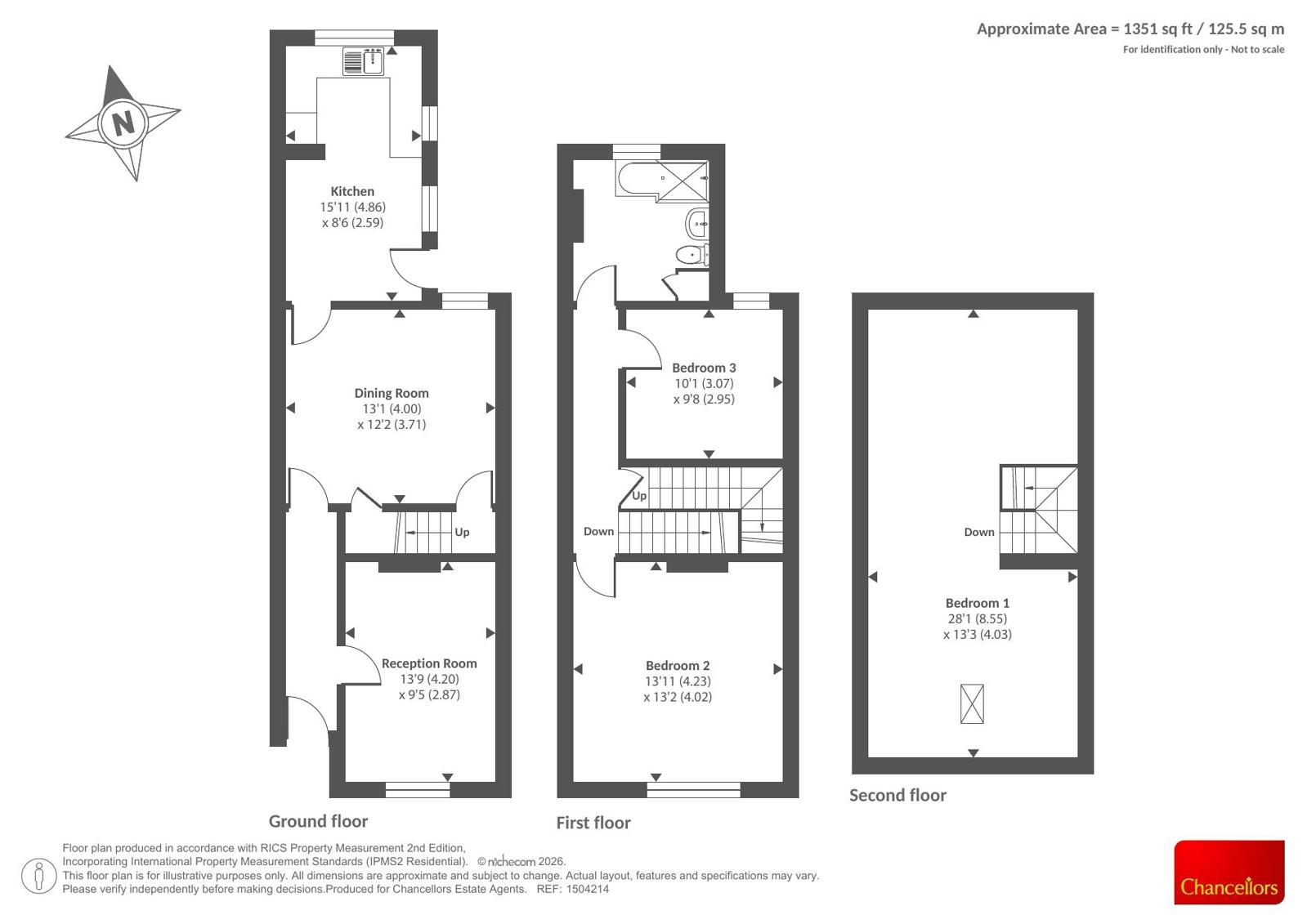 89, St Owen Street, Hereford floorplan
