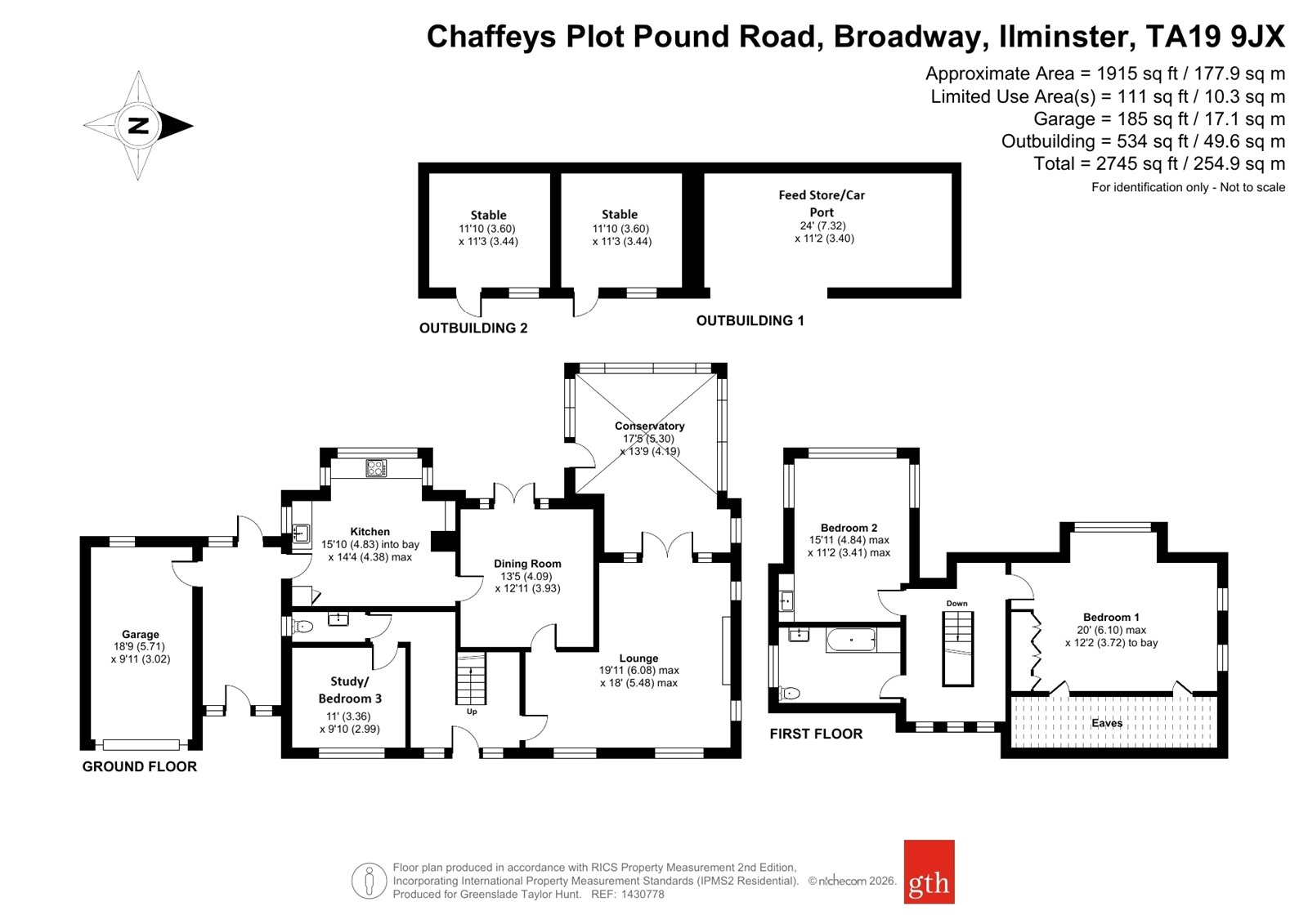 Chaffeys Plot,, Pound Road, Ilminster floorplan