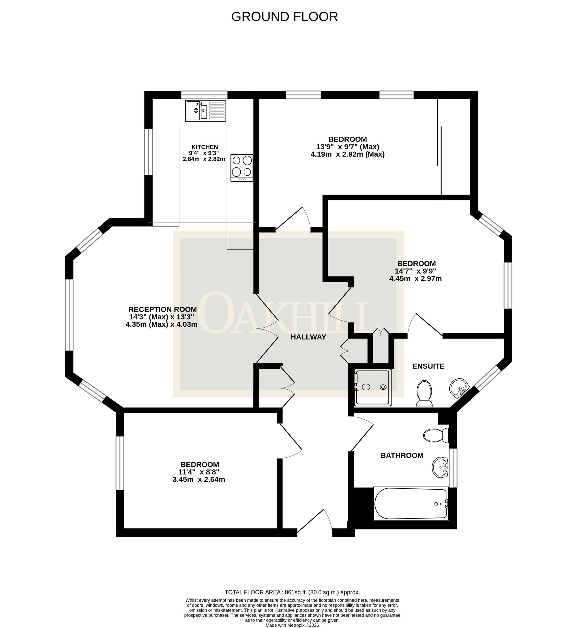 48 White Lodge Close, Isleworth floorplan