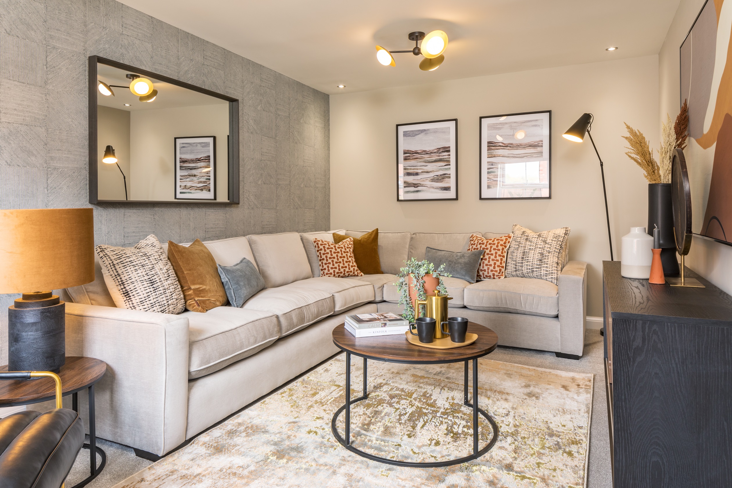 Lounge In The Hanbury 4 Bedroom Home