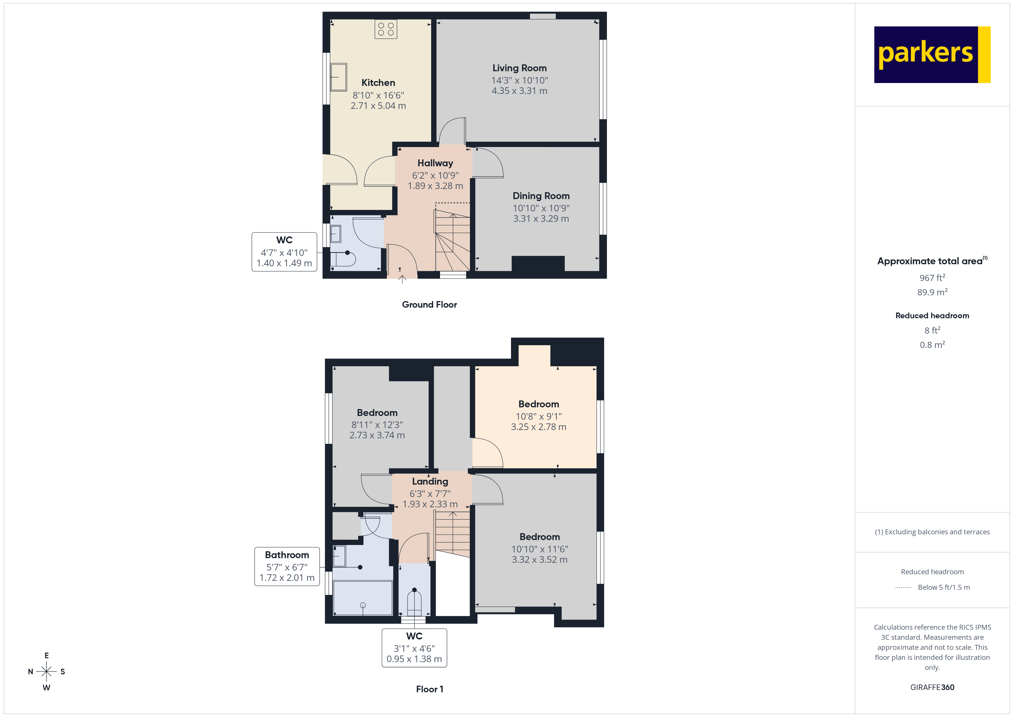 75, St. George's Avenue, Berkshire floorplan