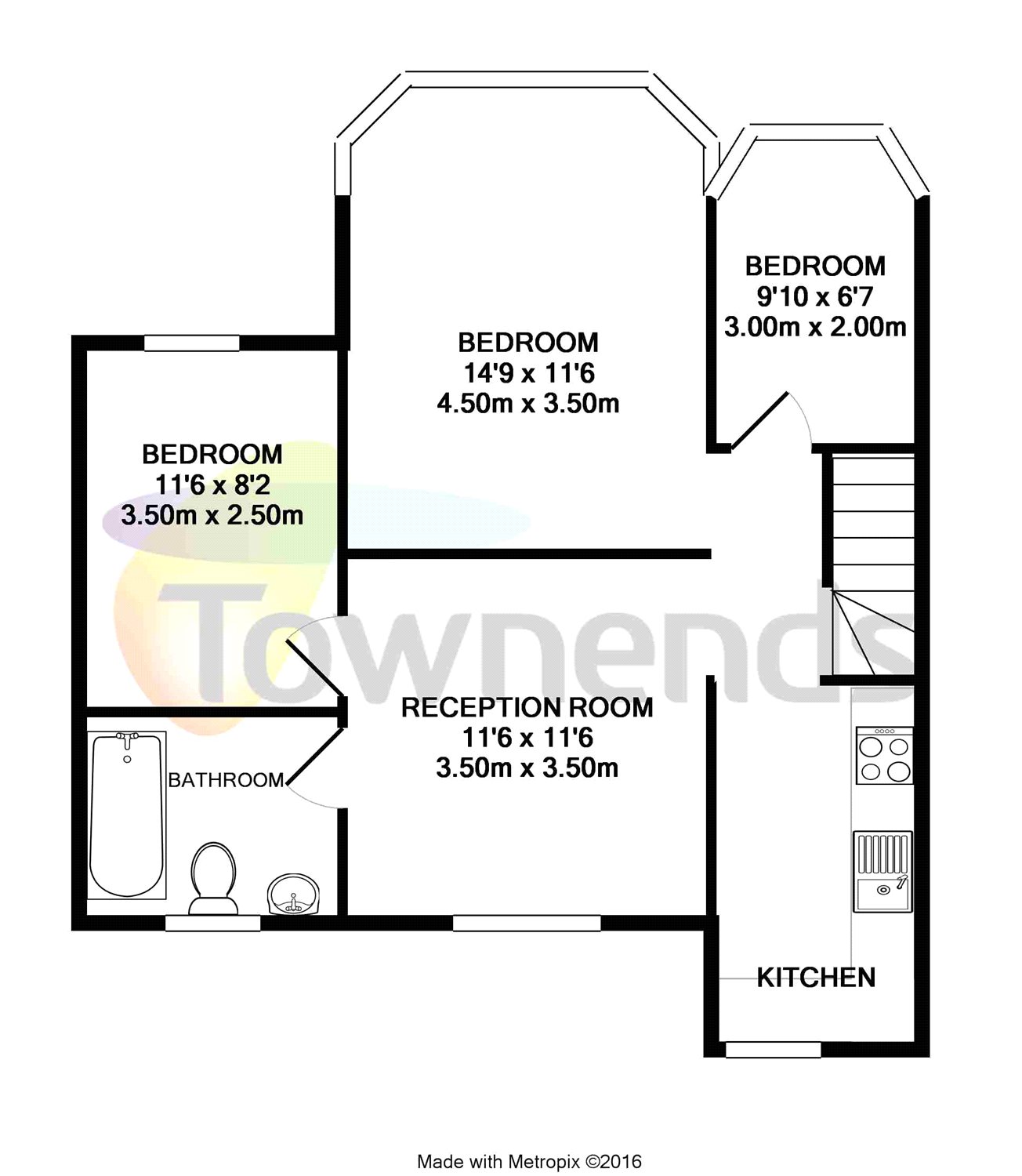 3 Bedrooms Flat to rent in Brentmead Gardens, Hanger Lane NW10