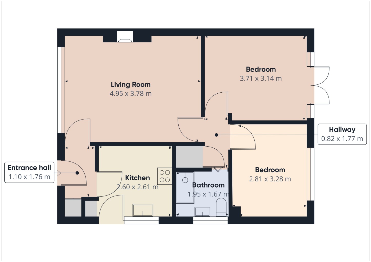 54, West Meade, Maghull floorplan