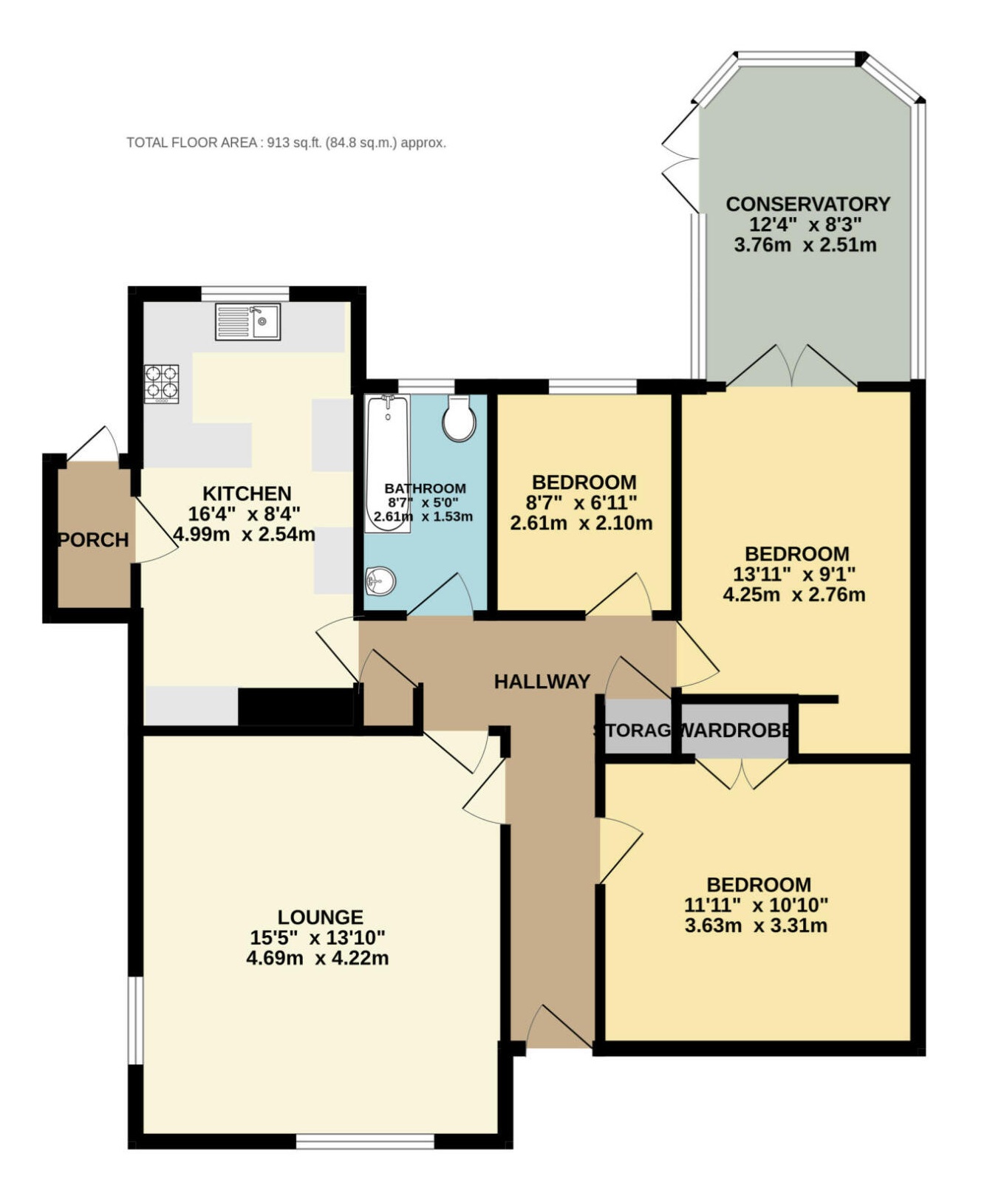 14, Sandra Crescent, Lincoln floorplan