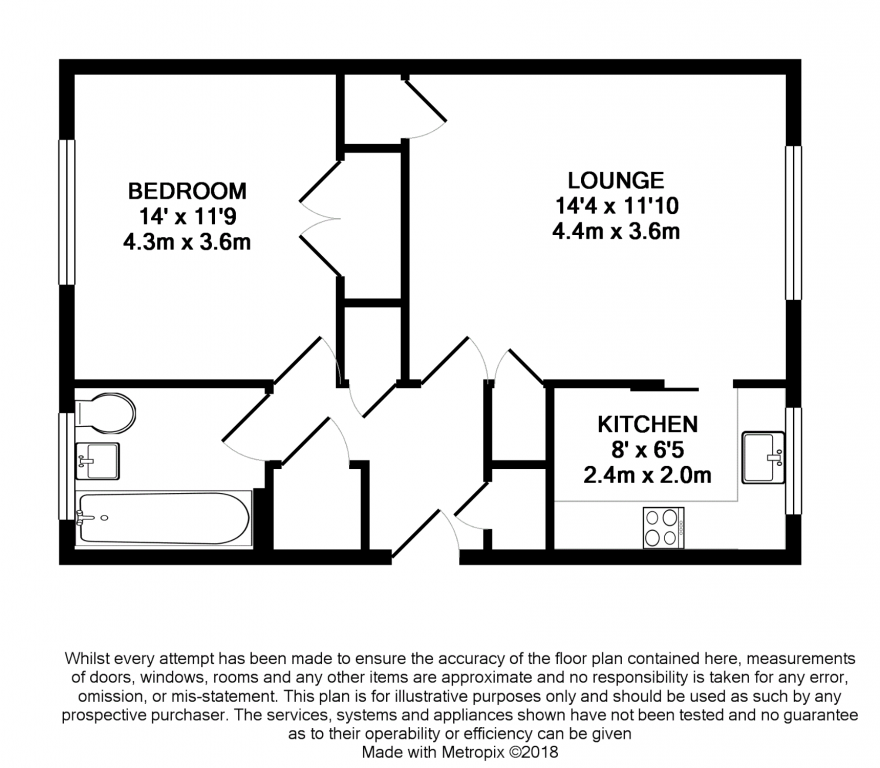 1 Bedrooms Flat for sale in Church Crookham, Fleet GU52