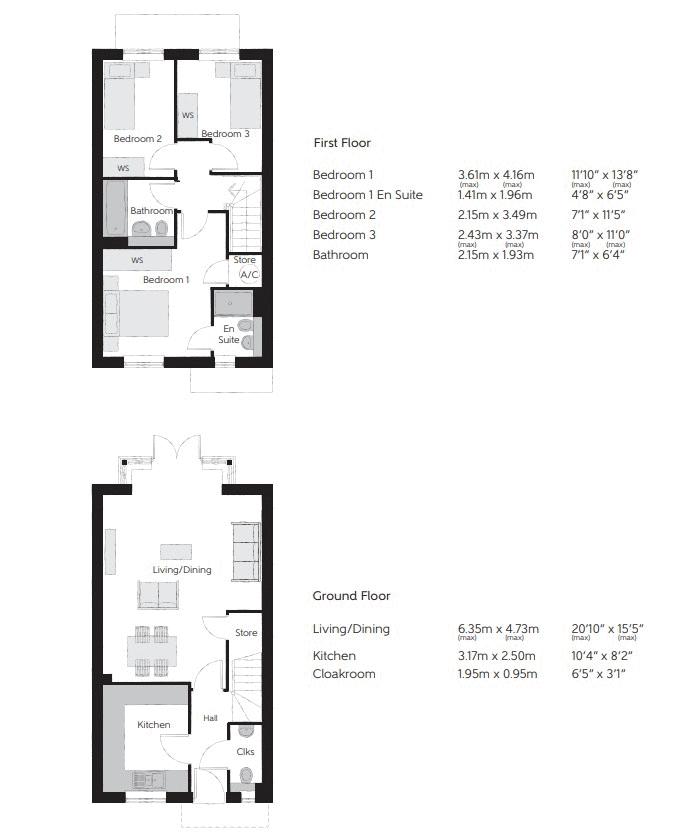 265, Mill Road, Sharnbrook floorplan