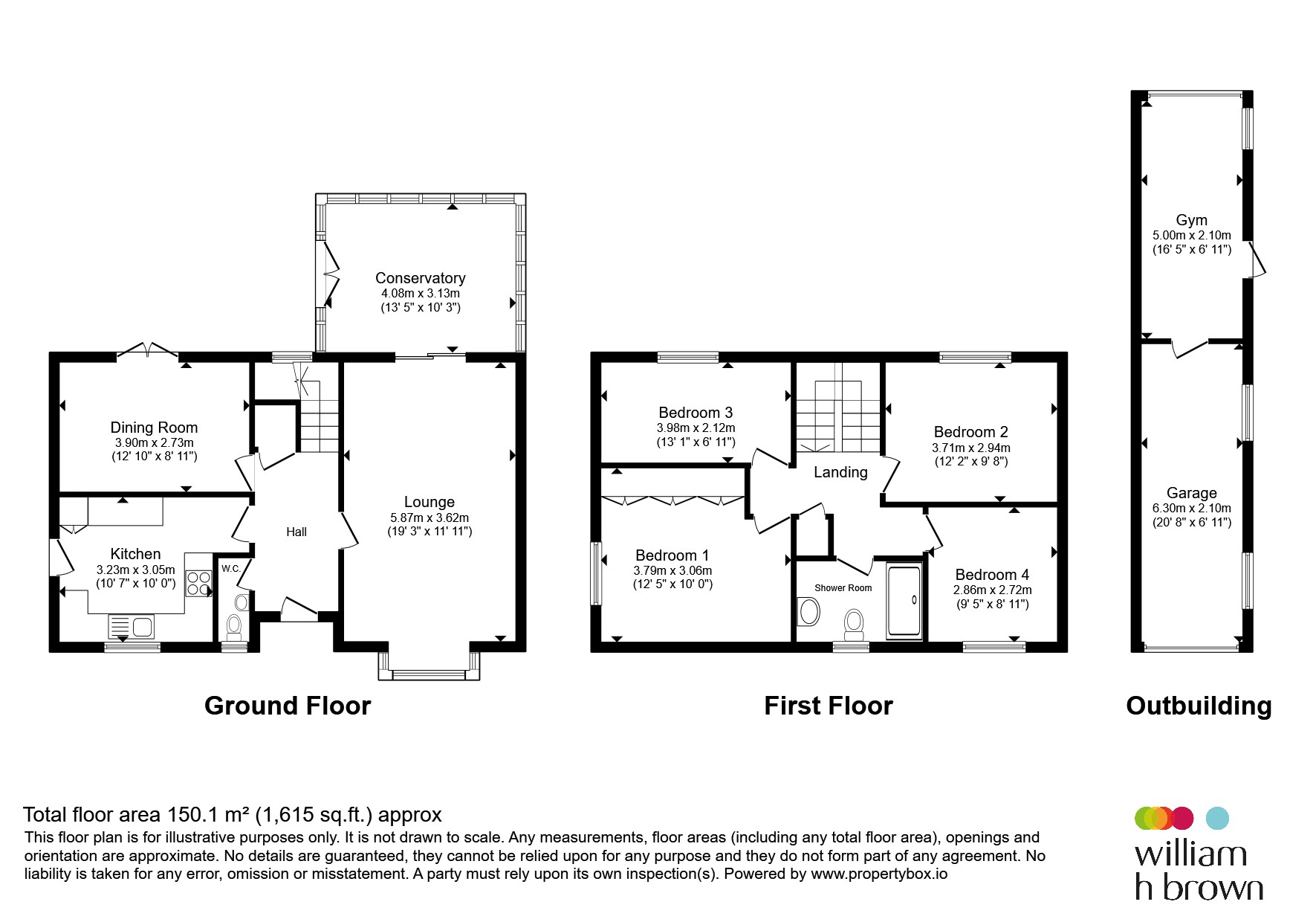 15, Walnut Close, Leeds floorplan