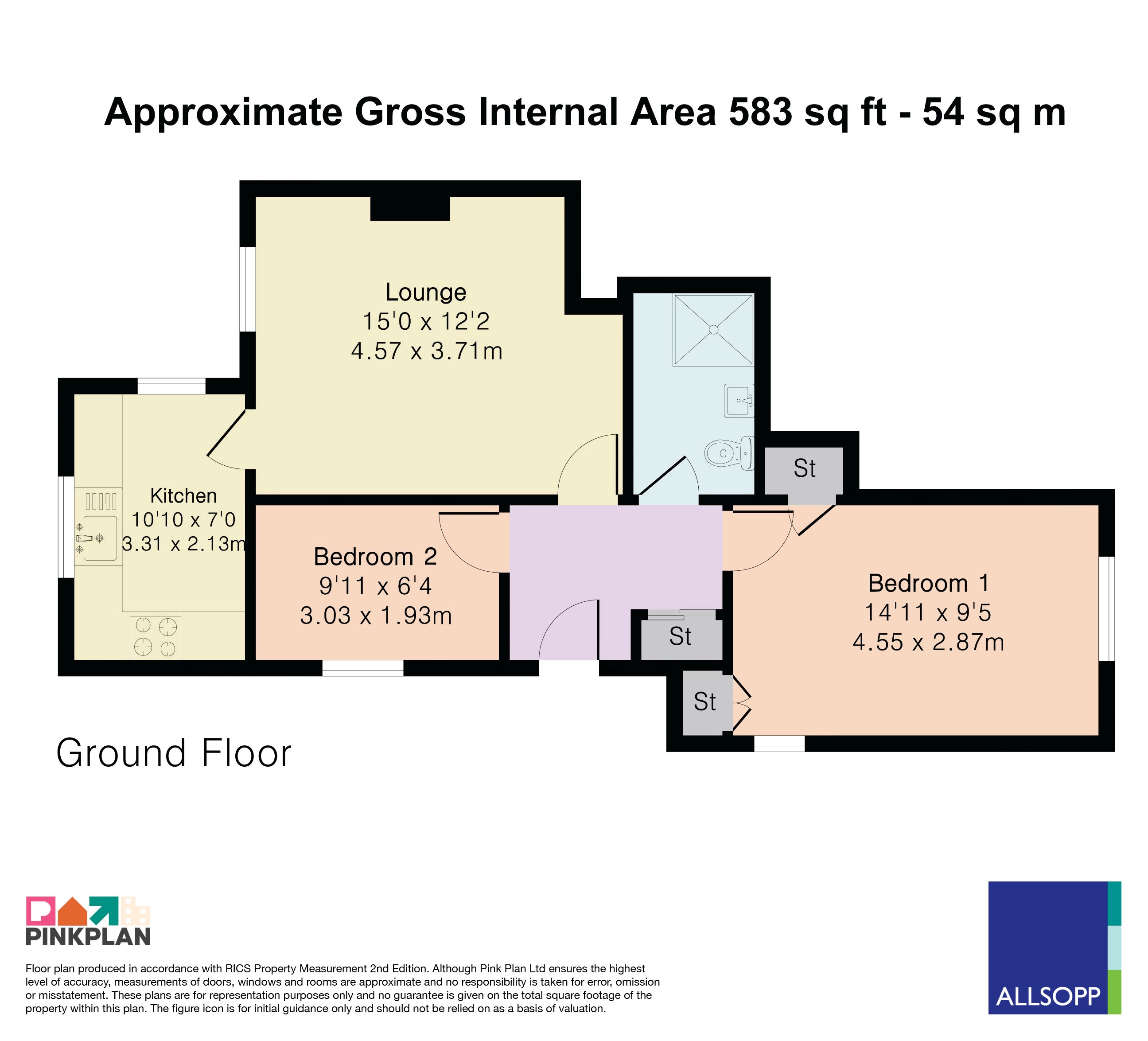 Milton Road, Harpenden floorplan