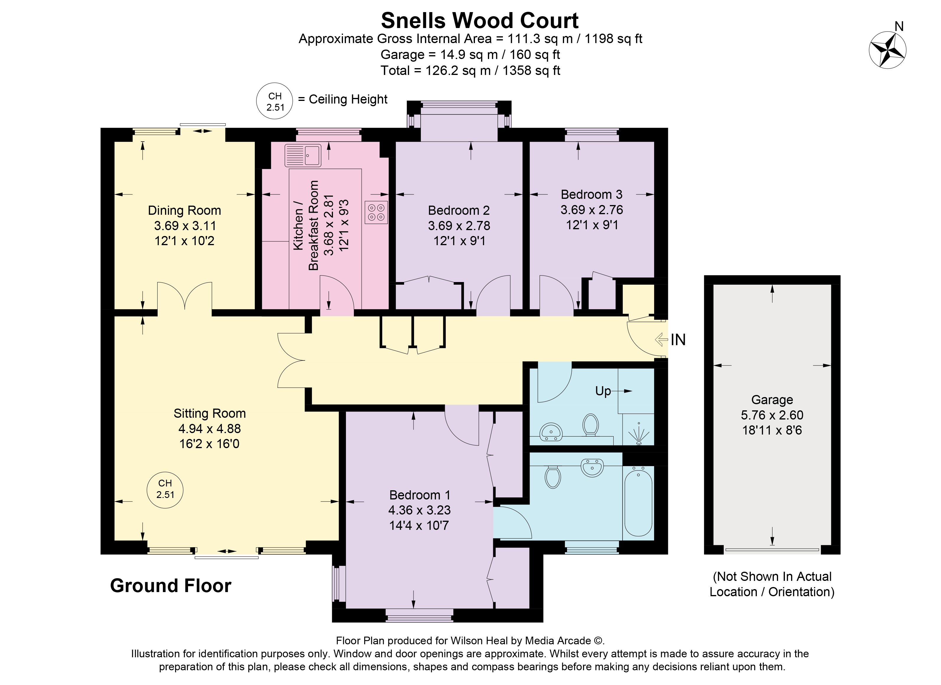 28, Snells Wood Court, Little Chalfont floorplan