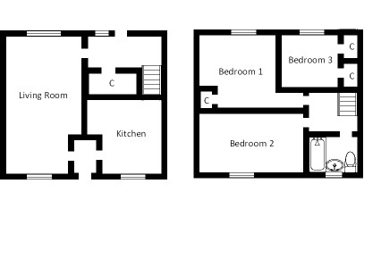 1 Bedrooms Terraced house for sale in 71 Rowan Road, Girvan KA26