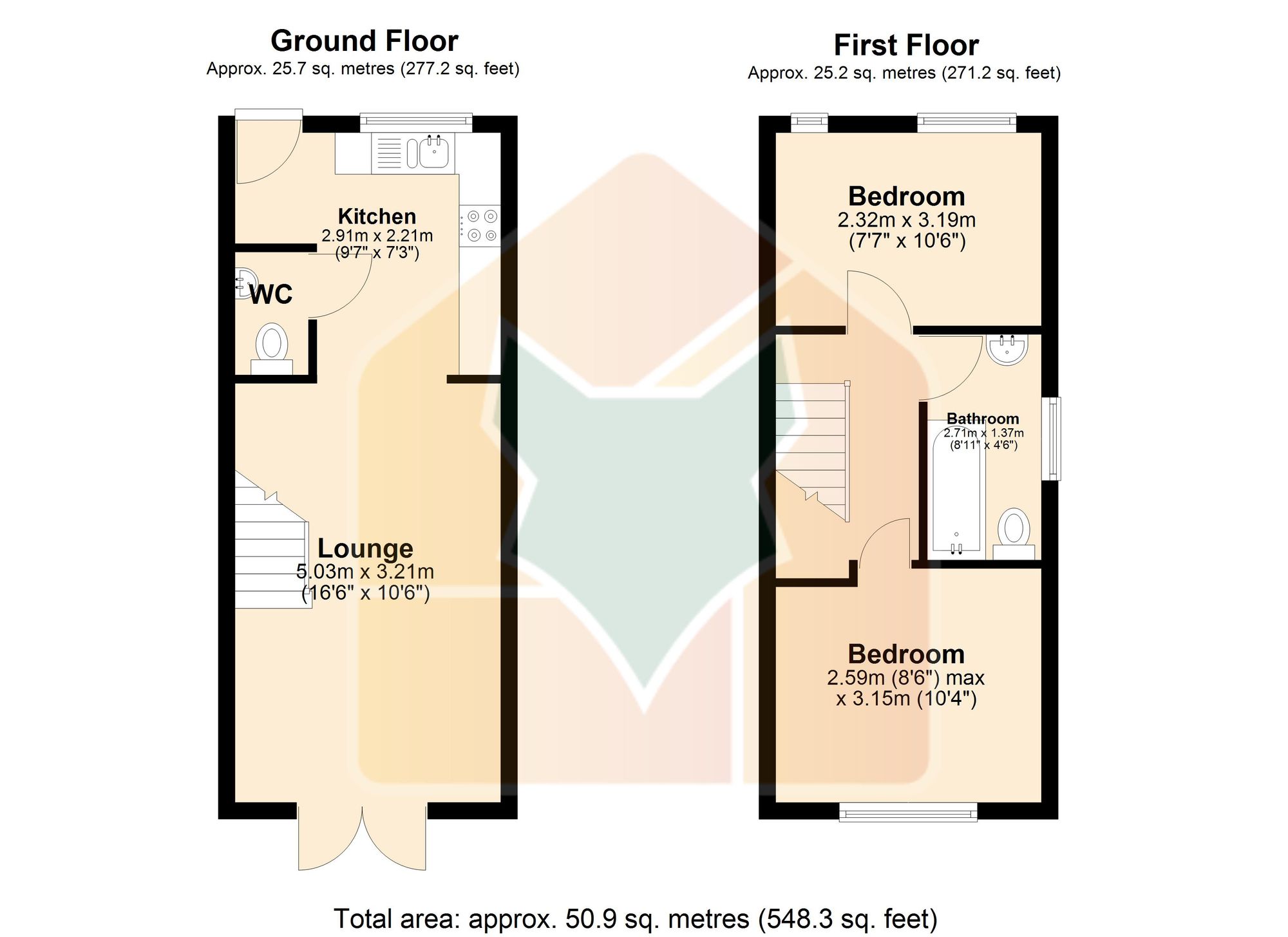 37 Willoughby Chase, Gainsborough floorplan