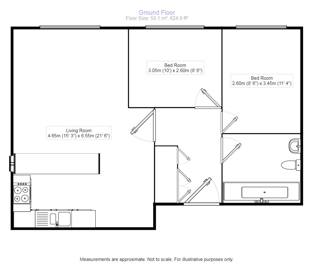 2 Bedrooms Flat for sale in Star Hill, Rochester ME1