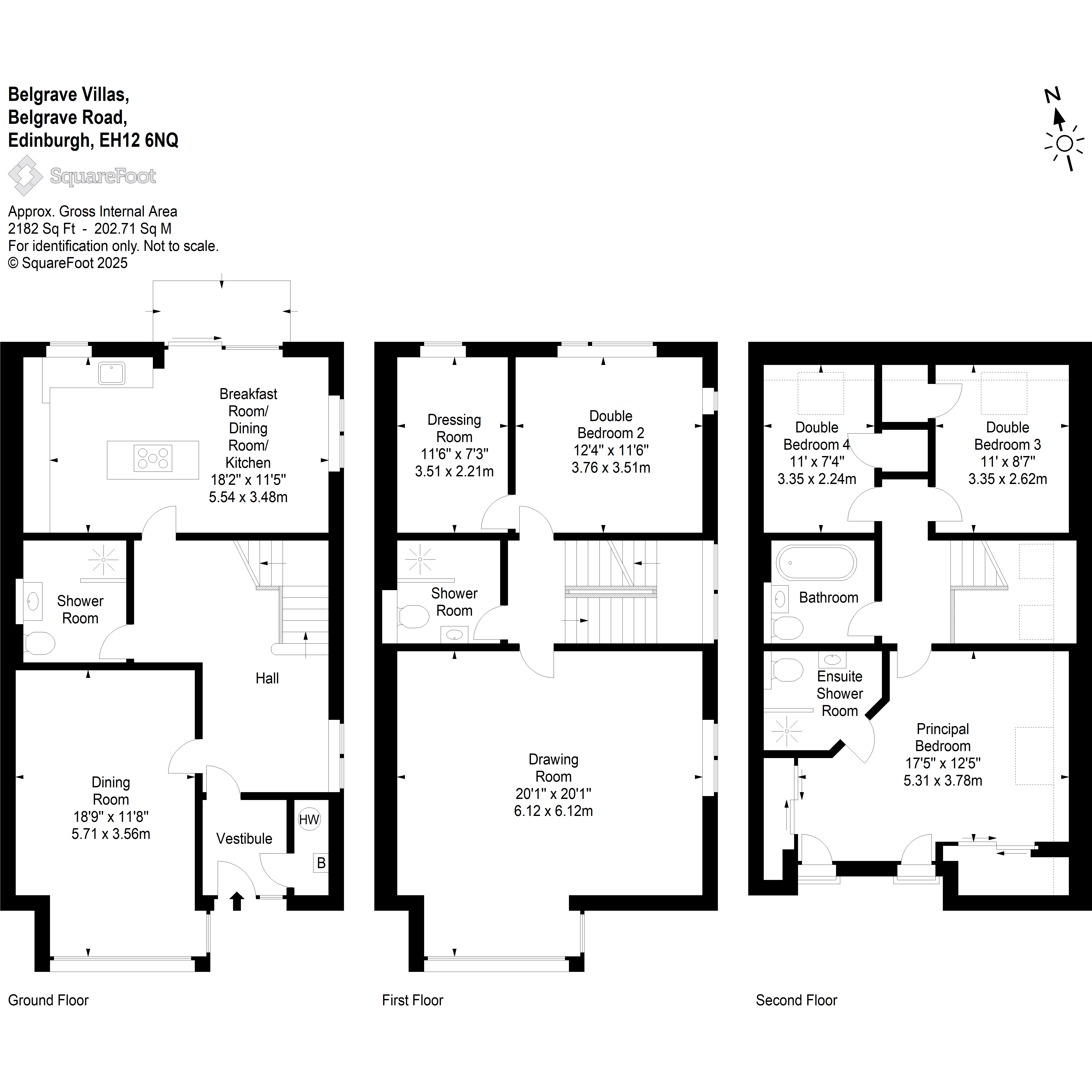 34A,, Belgrave Road, Edinburgh floorplan