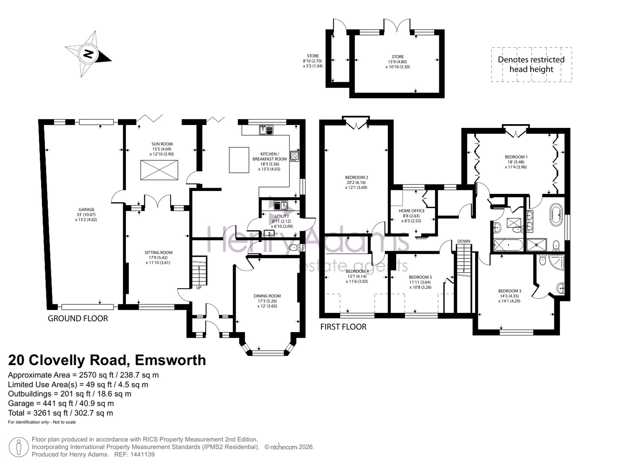 20 Clovelly Road, Emsworth floorplan