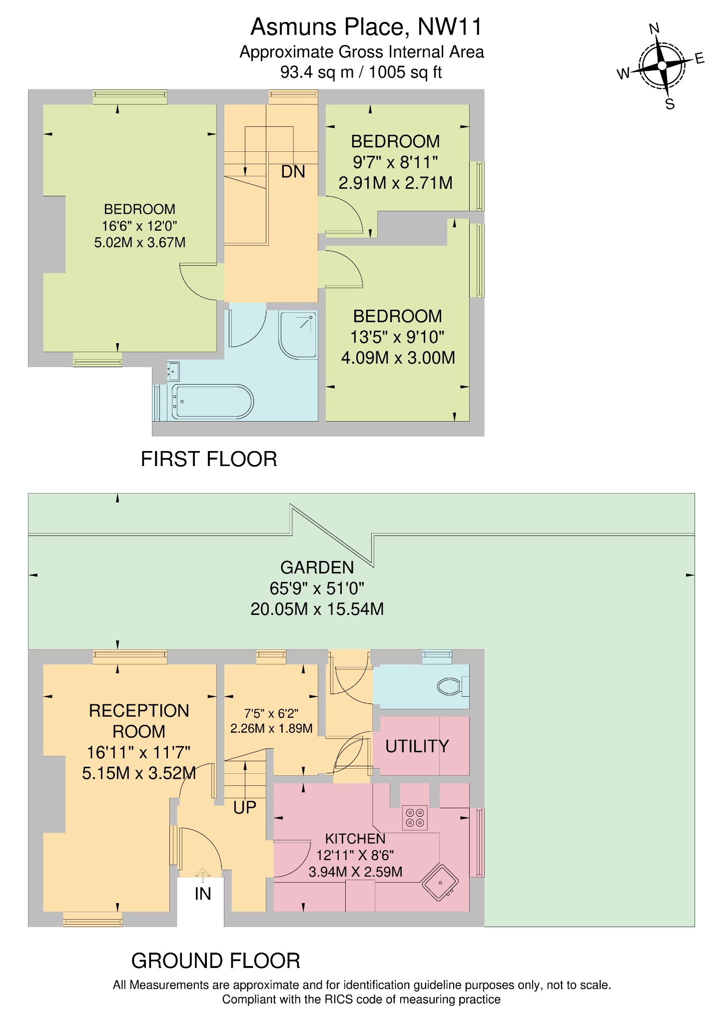 44 Asmuns Place, London, Greater London floorplan