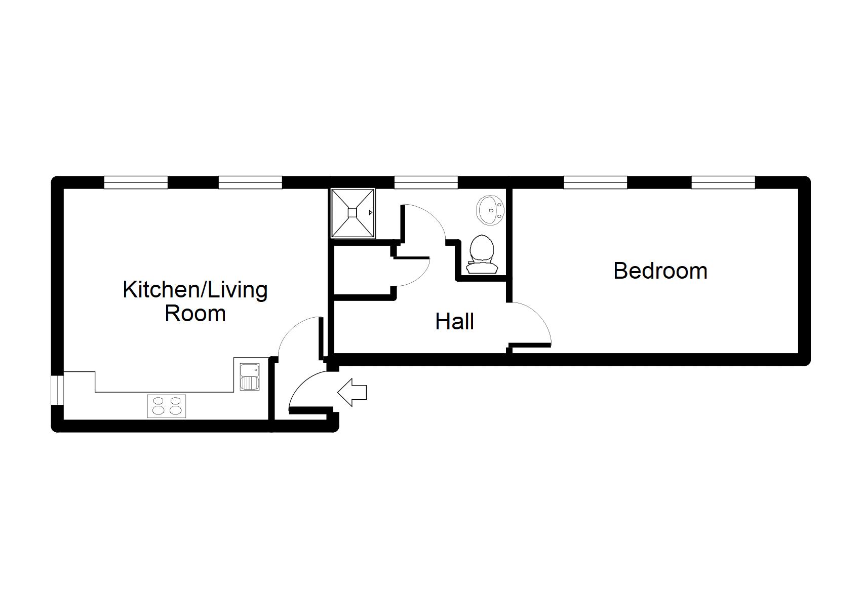 1 Bedrooms Flat for sale in High Street, Mold CH7