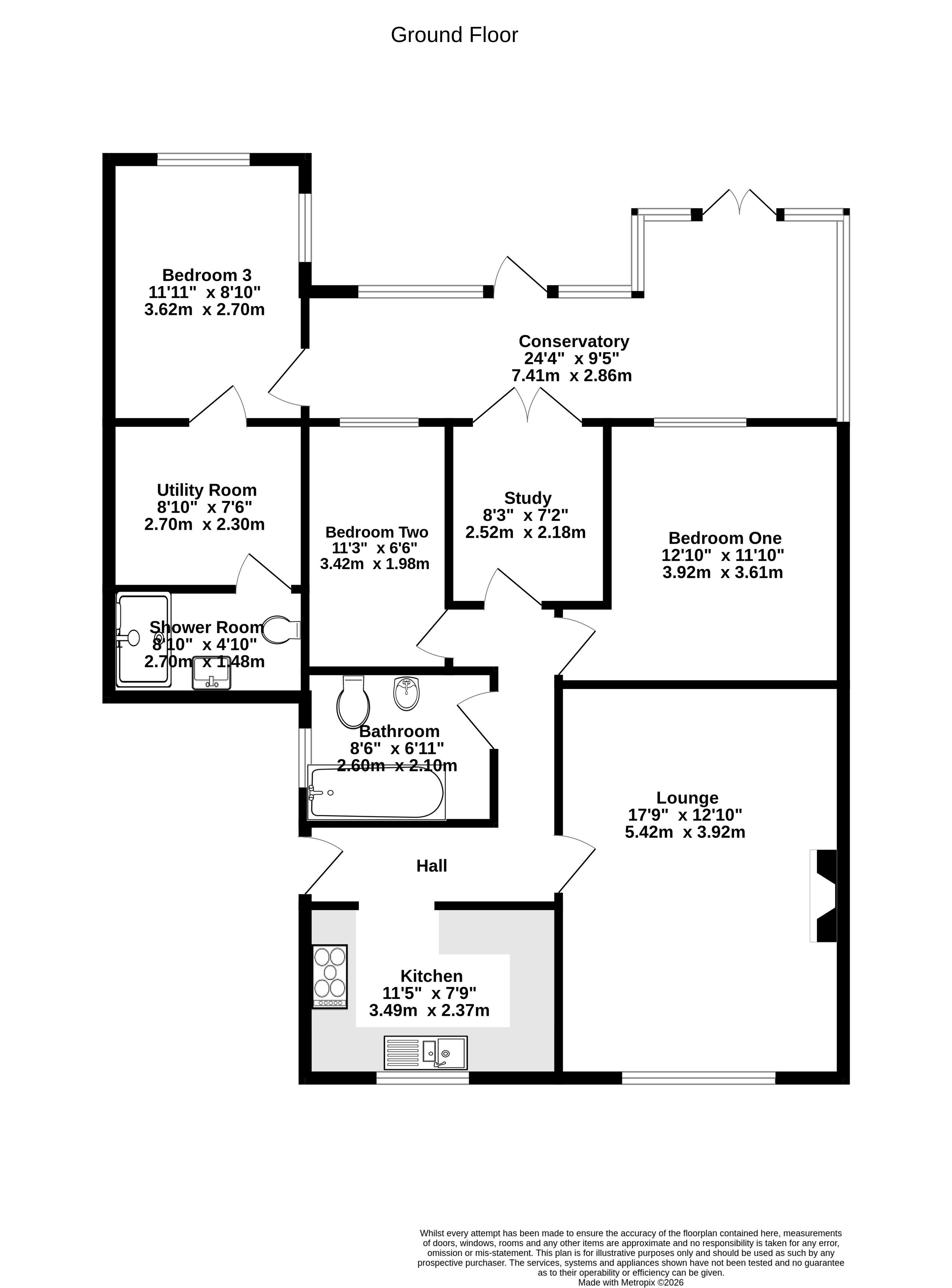 3, Fox Hollow, Loggerheads, Market Drayton floorplan
