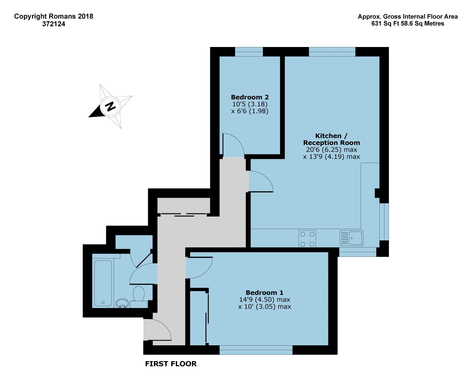 2 Bedrooms Flat for sale in St Catherines Court, Rosefield Road, Staines-Upon-Thames TW18