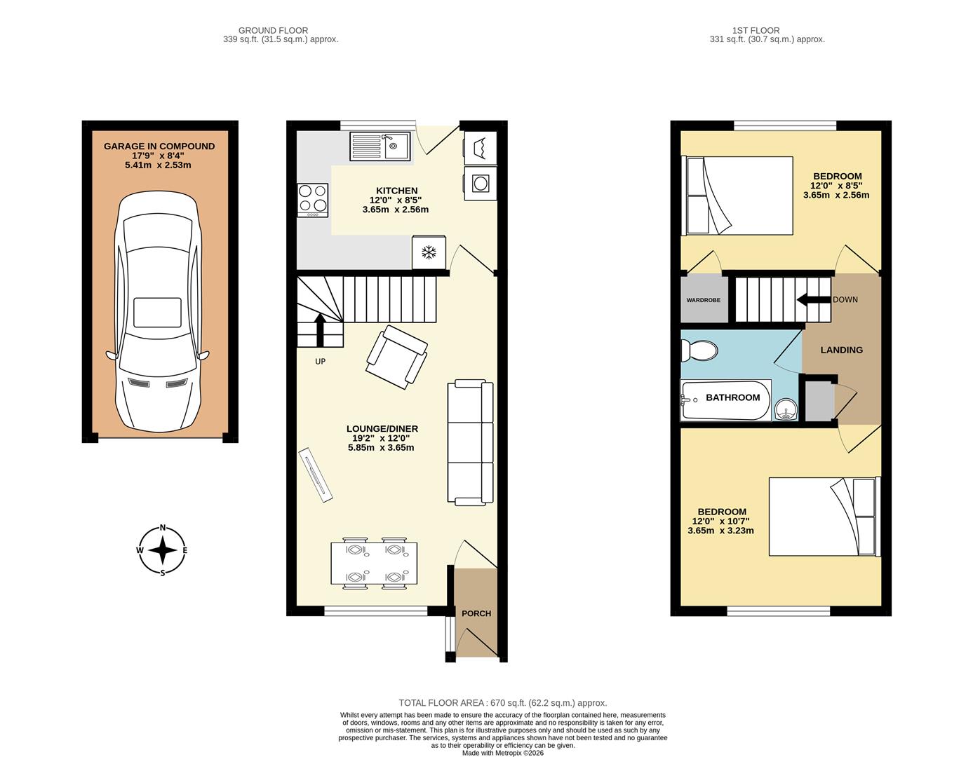 10,, Cygnet Walk, Bognor Regis floorplan