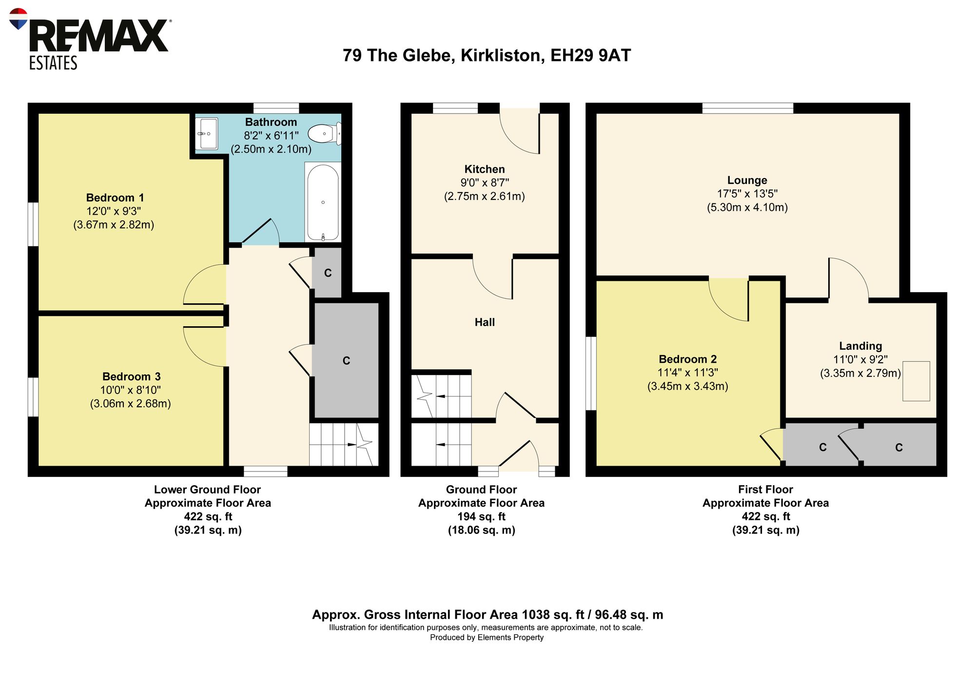 79 The Glebe, Kirkliston floorplan