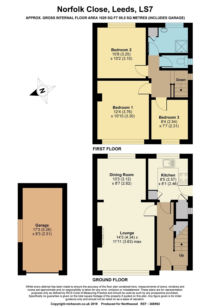 3 Bedrooms Semi-detached house for sale in Norfolk Close, Chapel Allerton, Leeds LS7