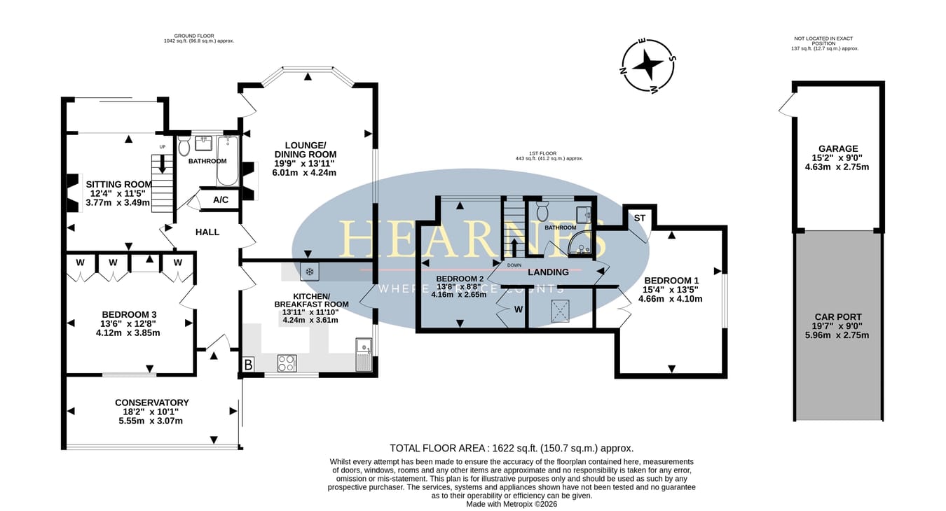 6, Birch Avenue, Ferndown floorplan