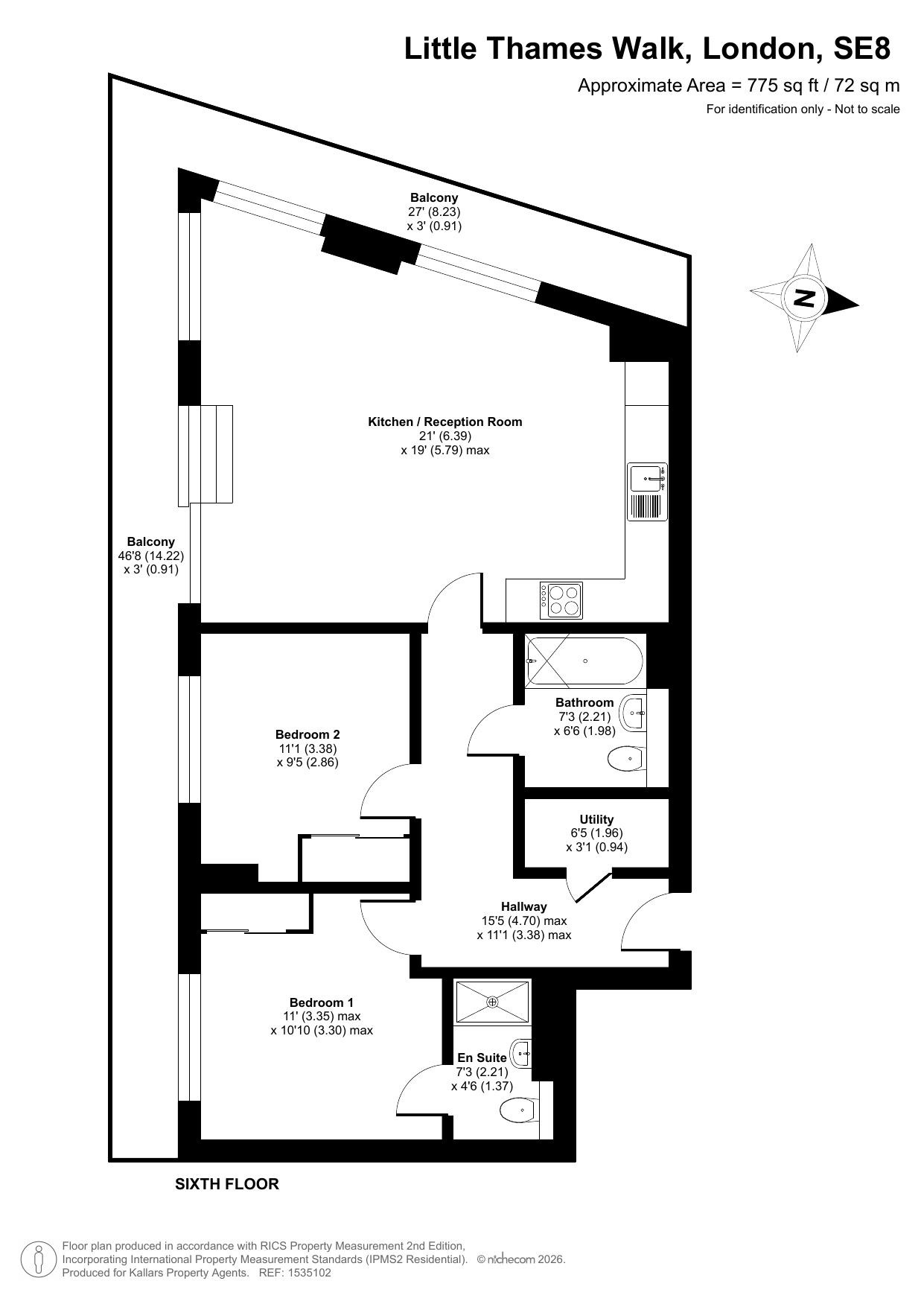 Atrium Heights, London floorplan
